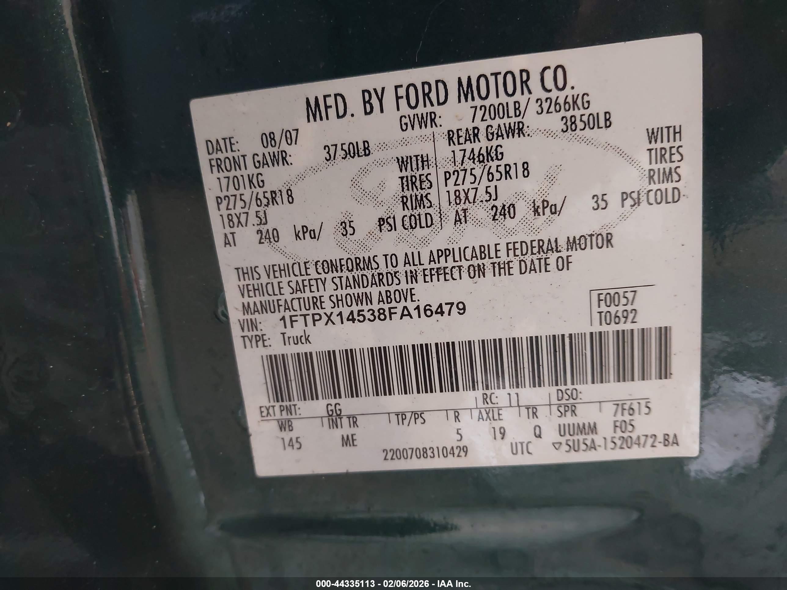 FORD F-150 image 9
