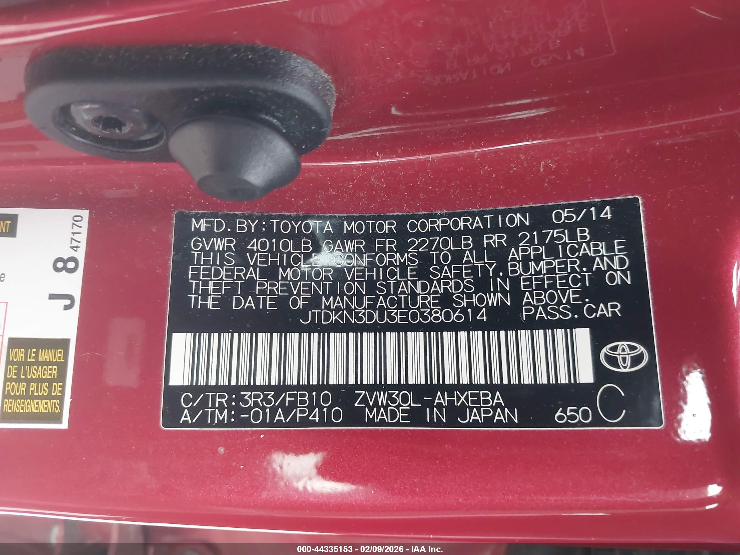 TOYOTA PRIUS image 9