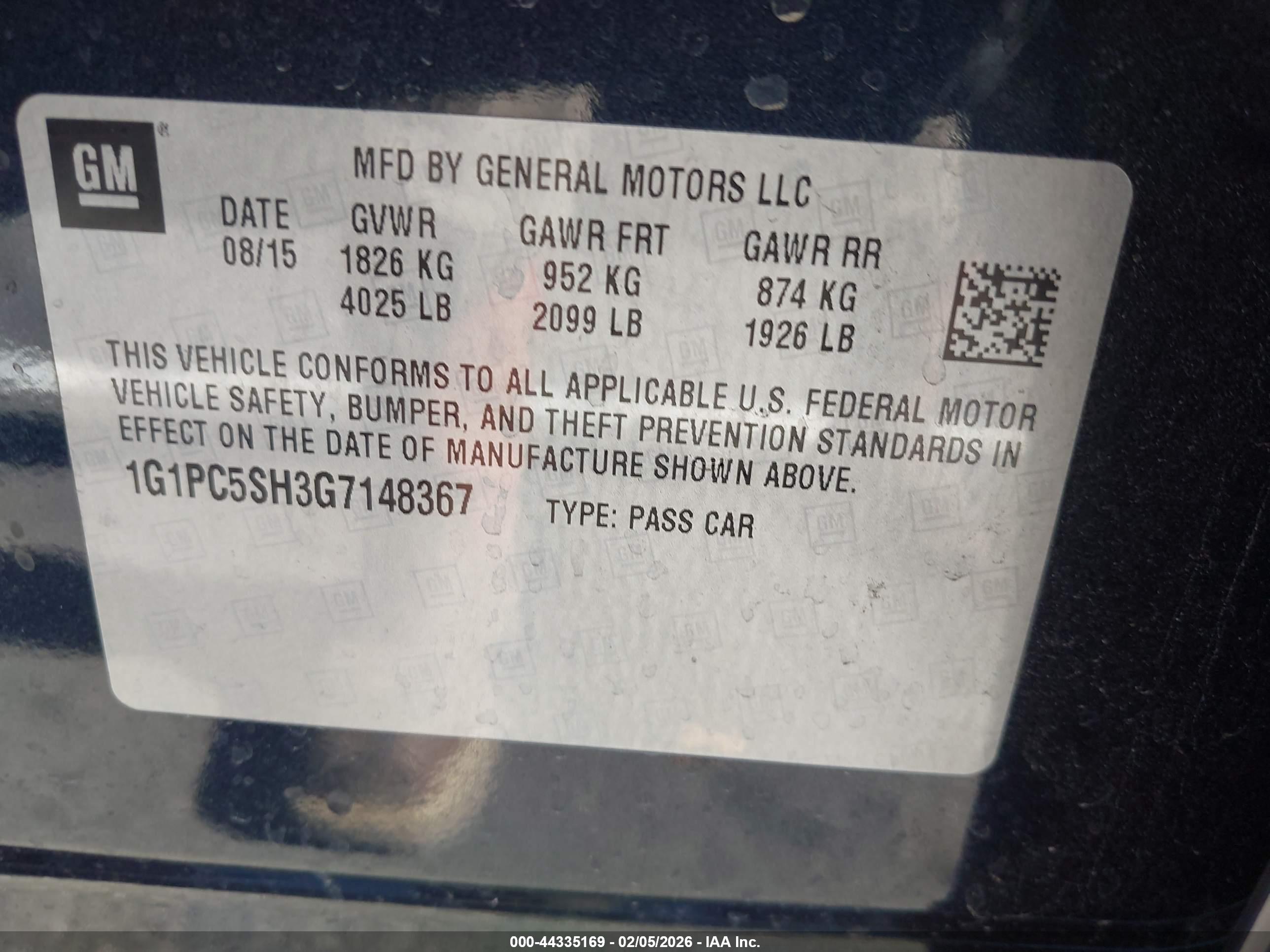CHEVROLET CRUZE image 9