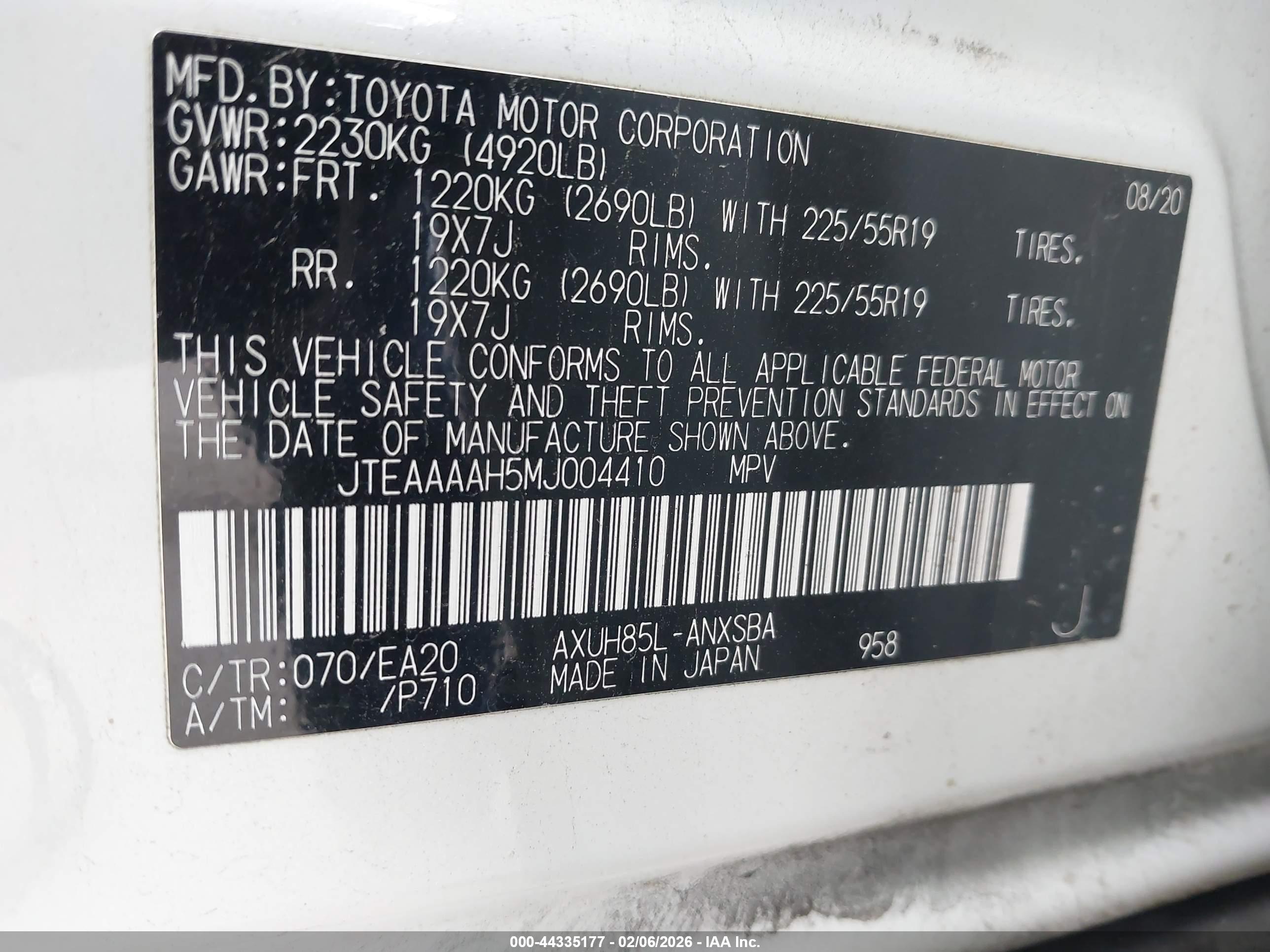 TOYOTA VENZA image 9