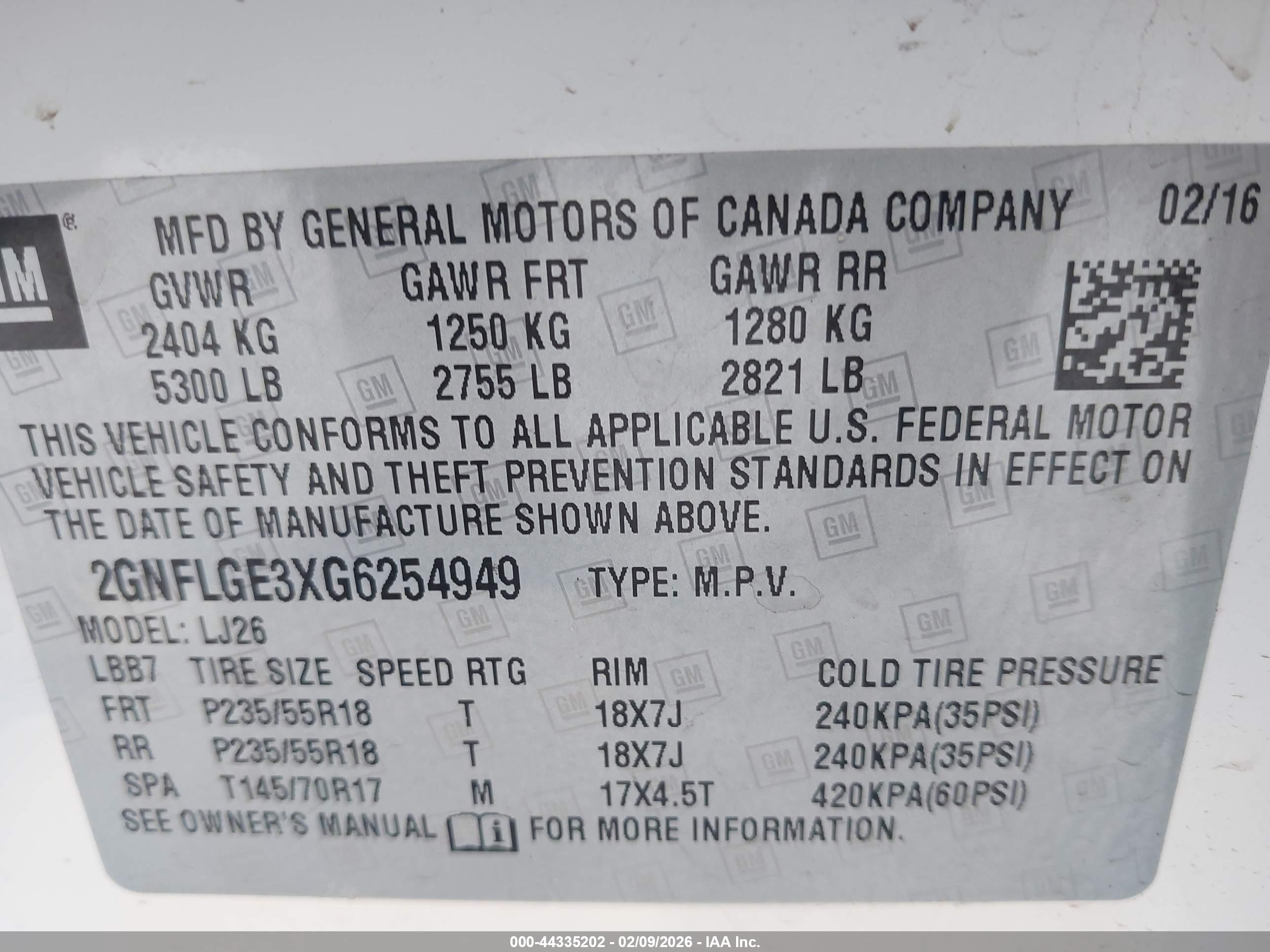 CHEVROLET EQUINOX image 9