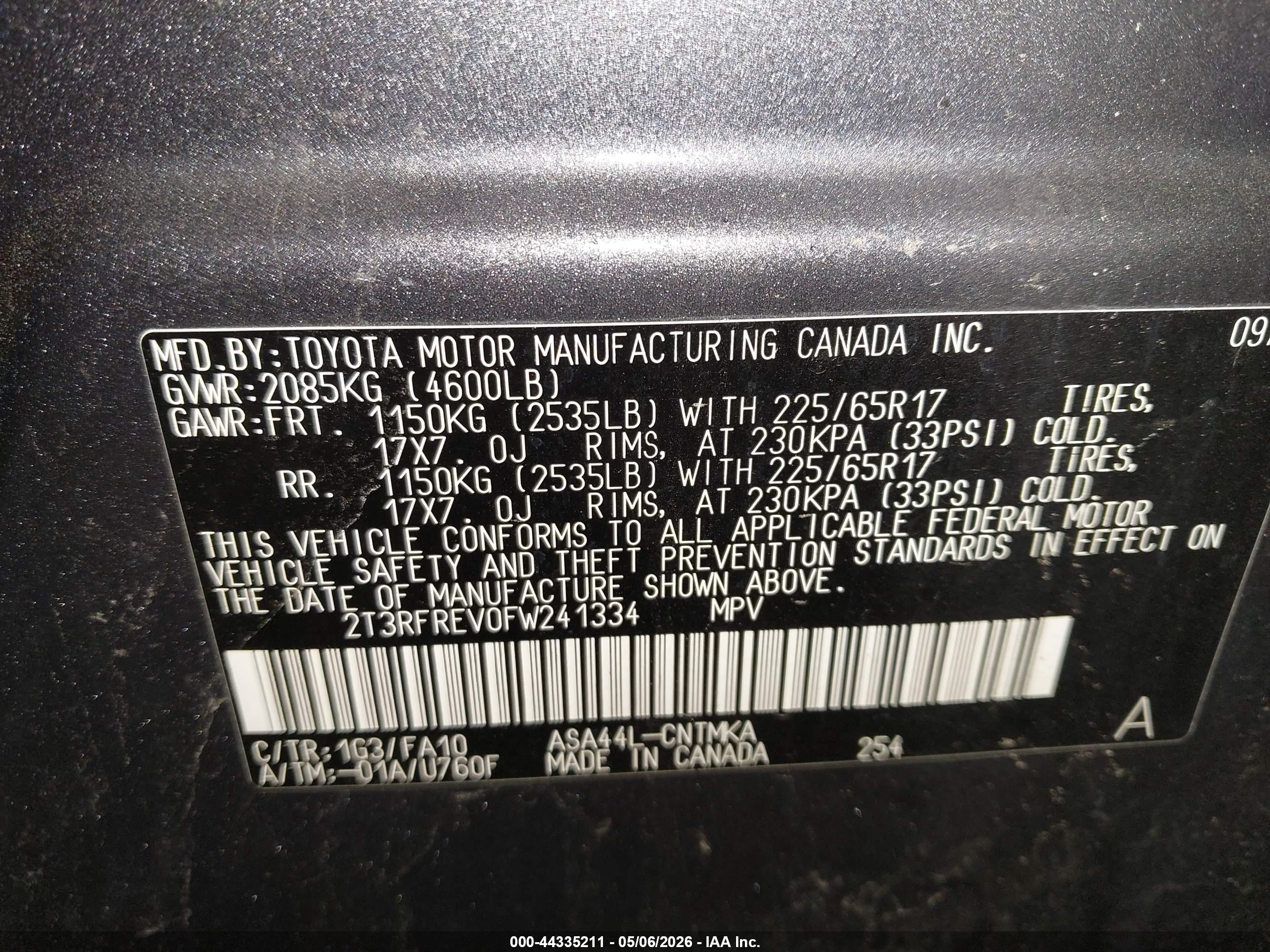 TOYOTA RAV4 image 9