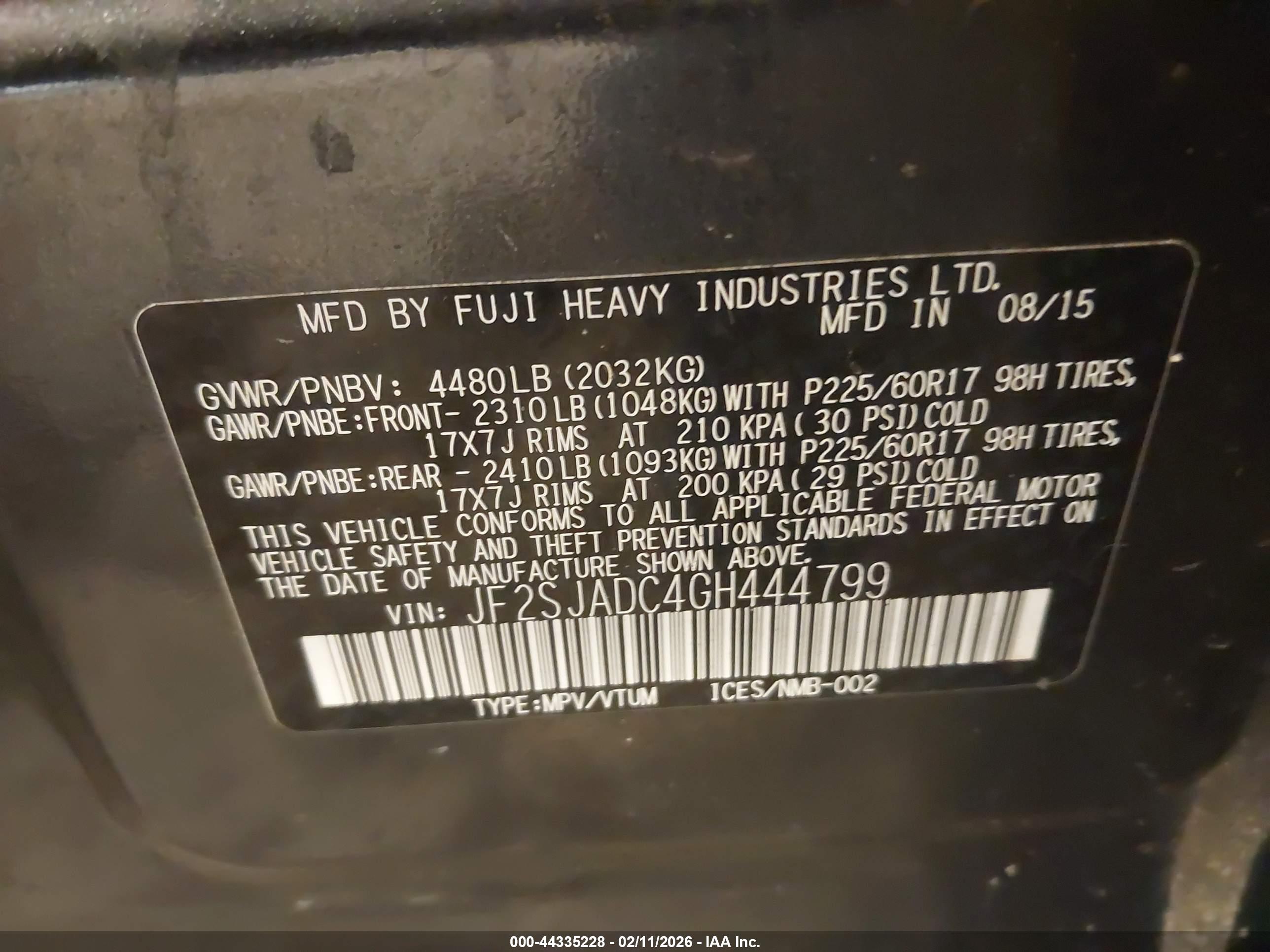 SUBARU FORESTER image 9