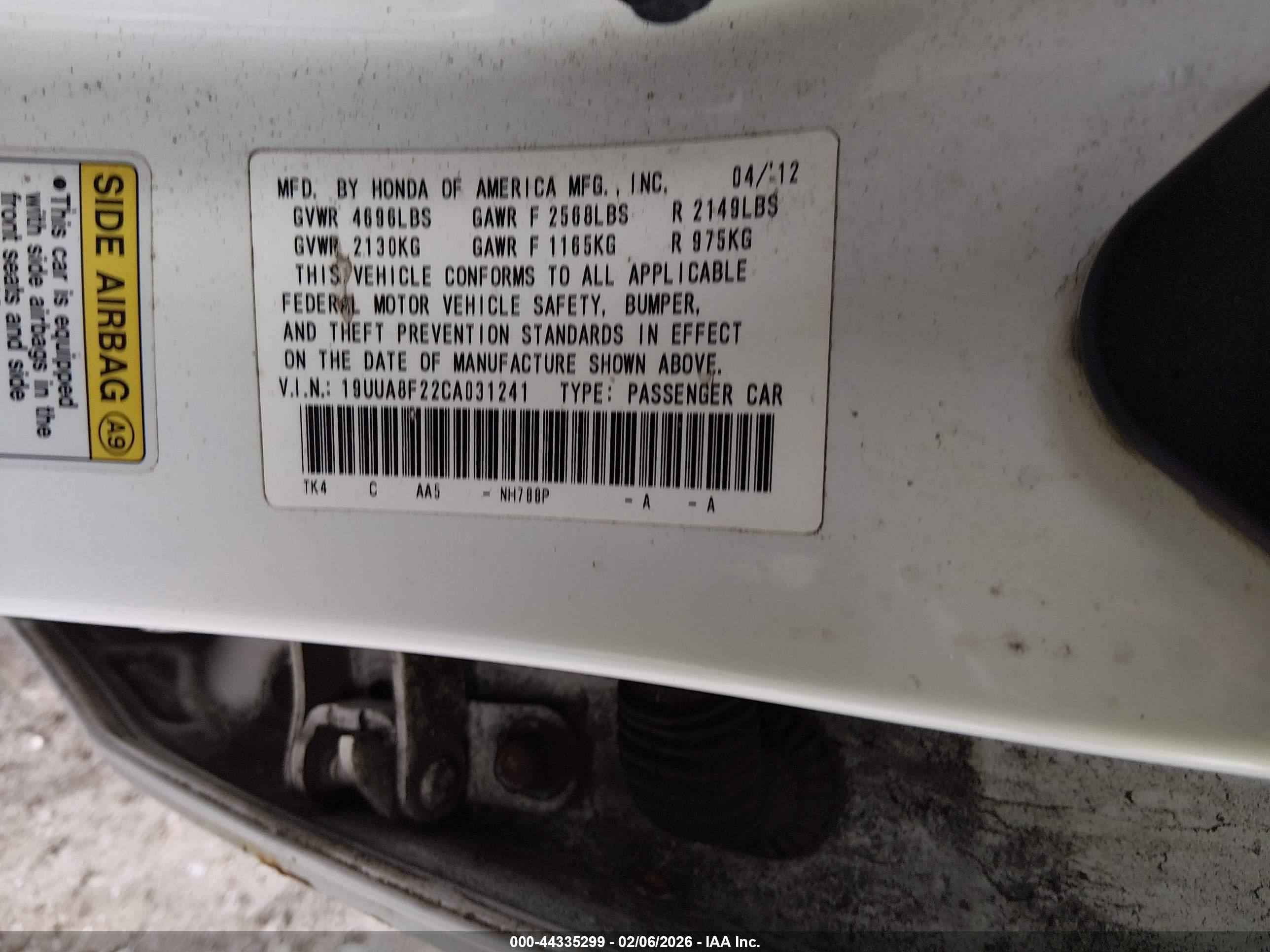 ACURA TL image 9