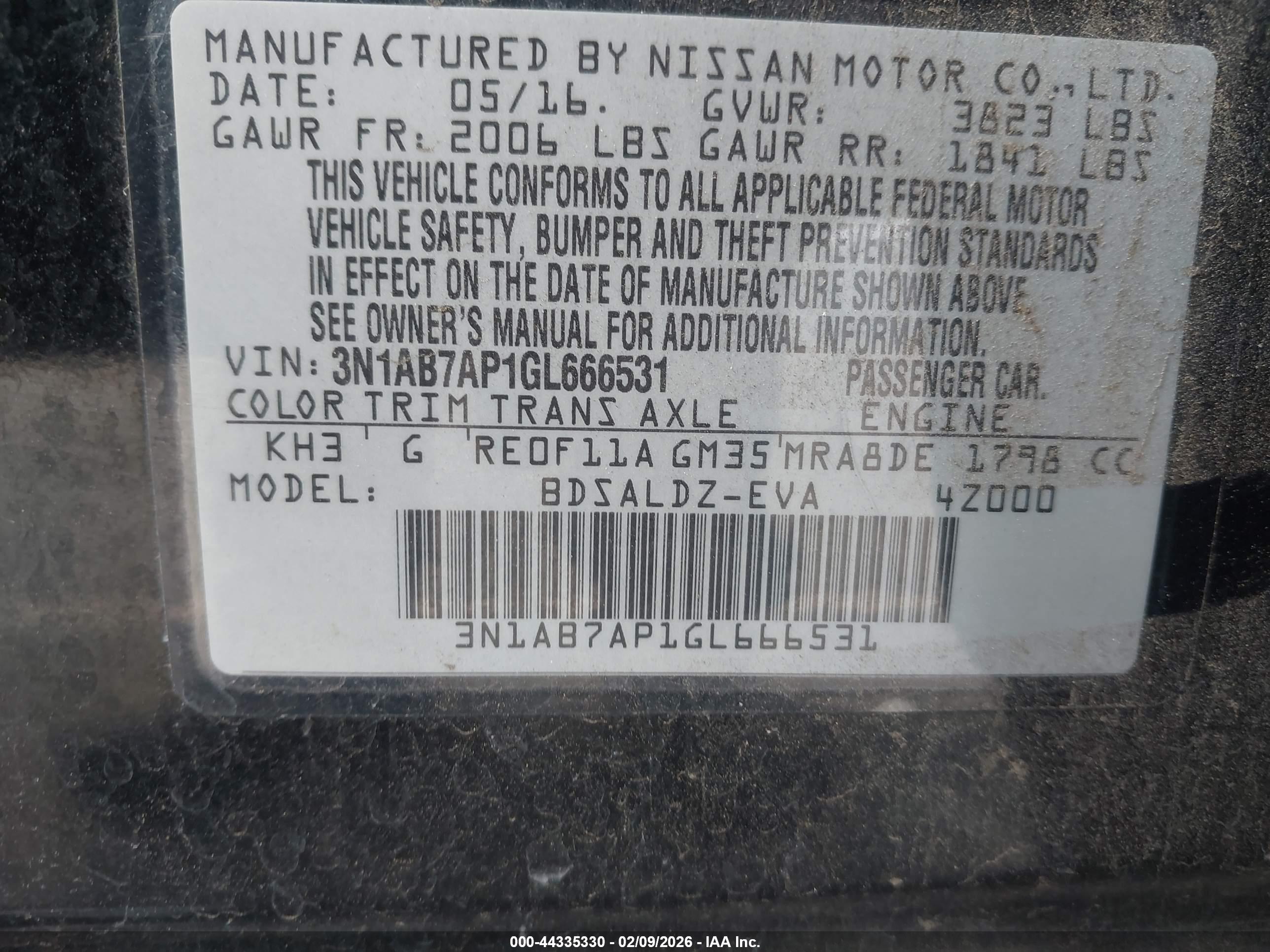 NISSAN SENTRA image 9