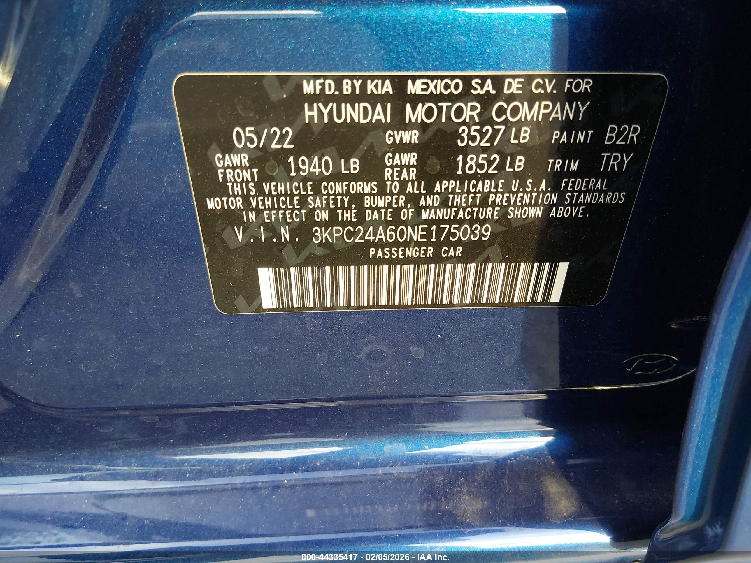 HYUNDAI ACCENT image 9