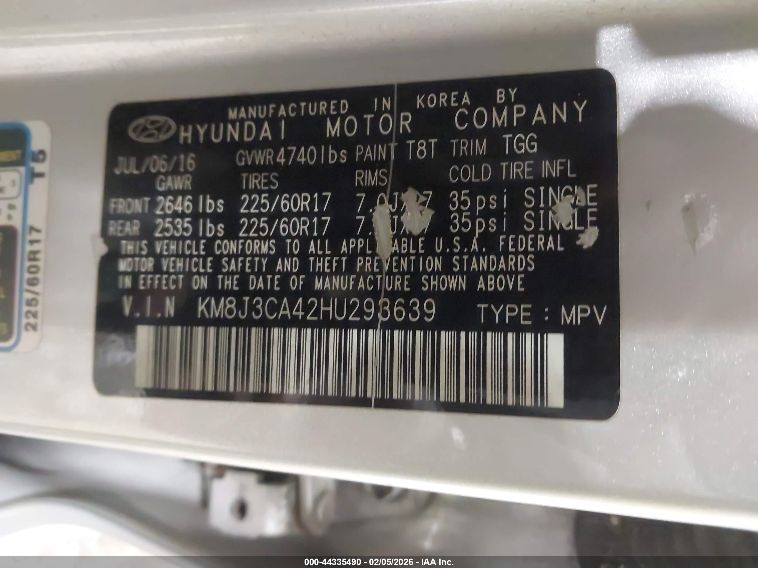 HYUNDAI TUCSON image 9