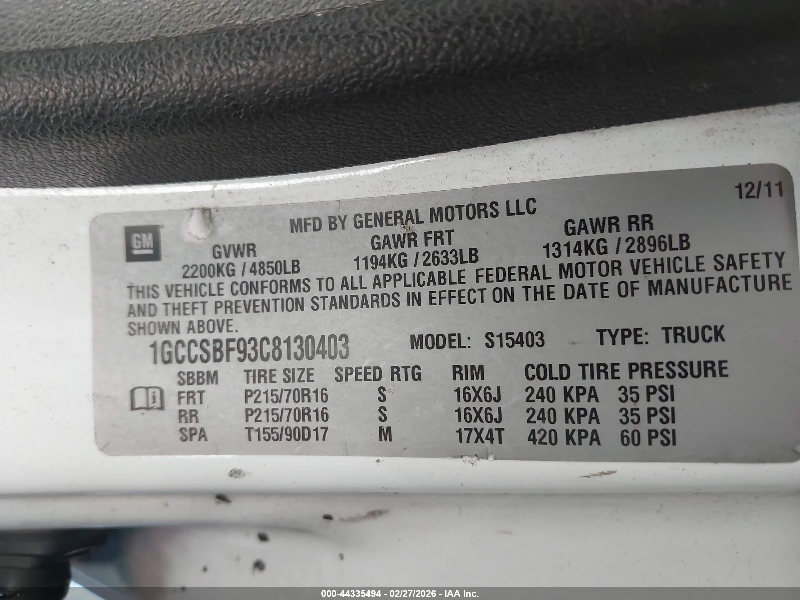 CHEVROLET COLORADO image 9