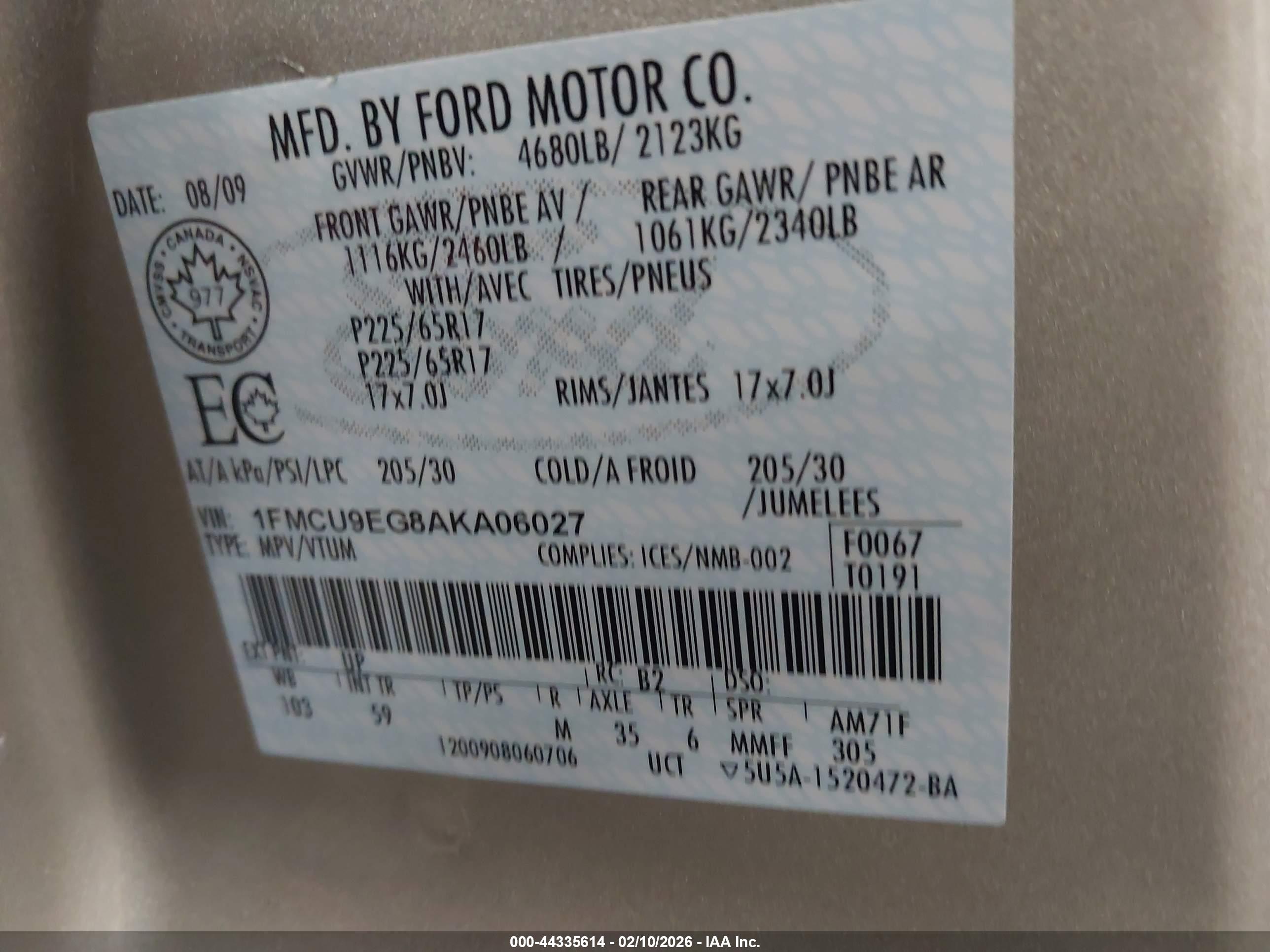 FORD ESCAPE image 9