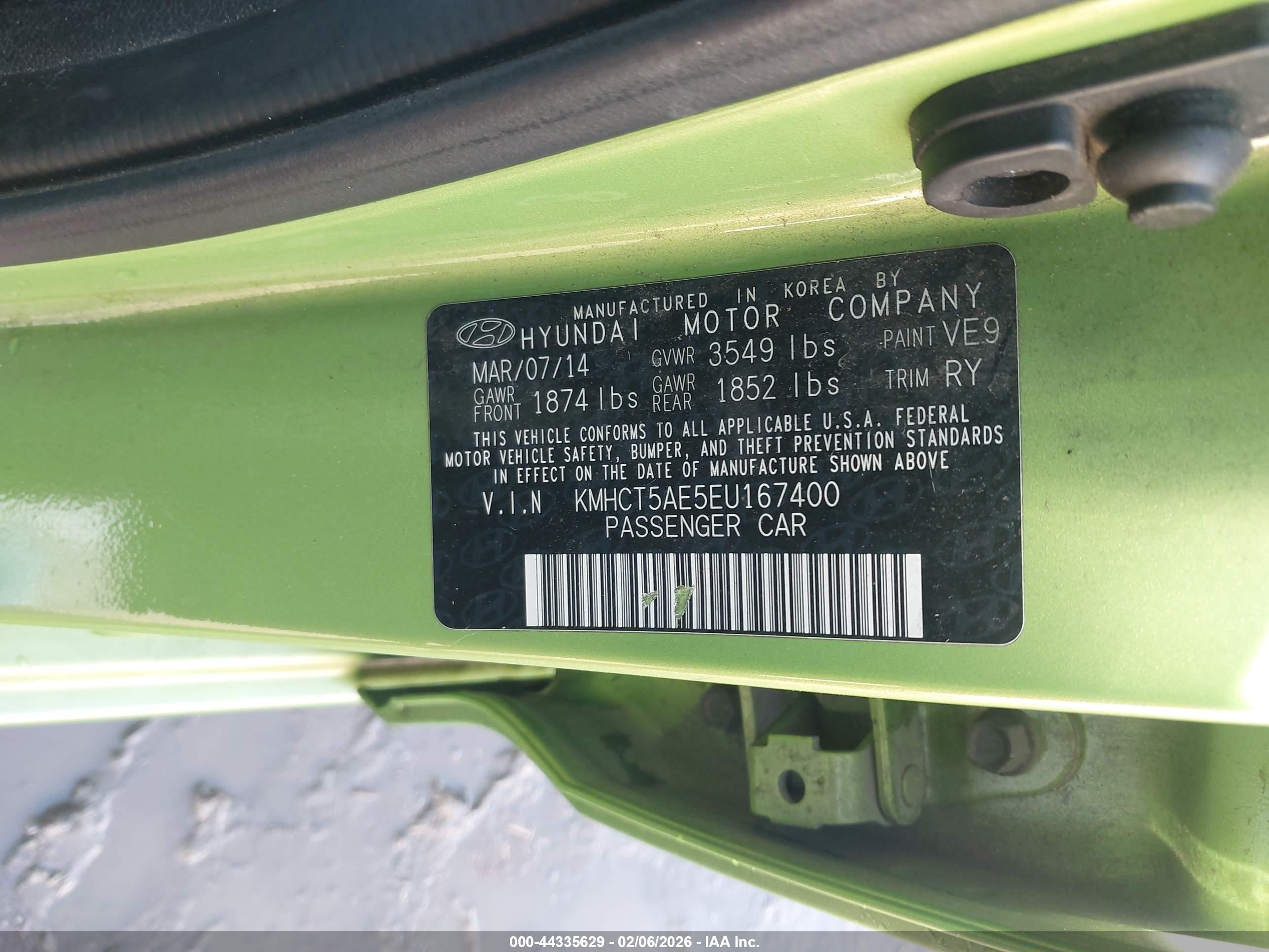 HYUNDAI ACCENT image 9