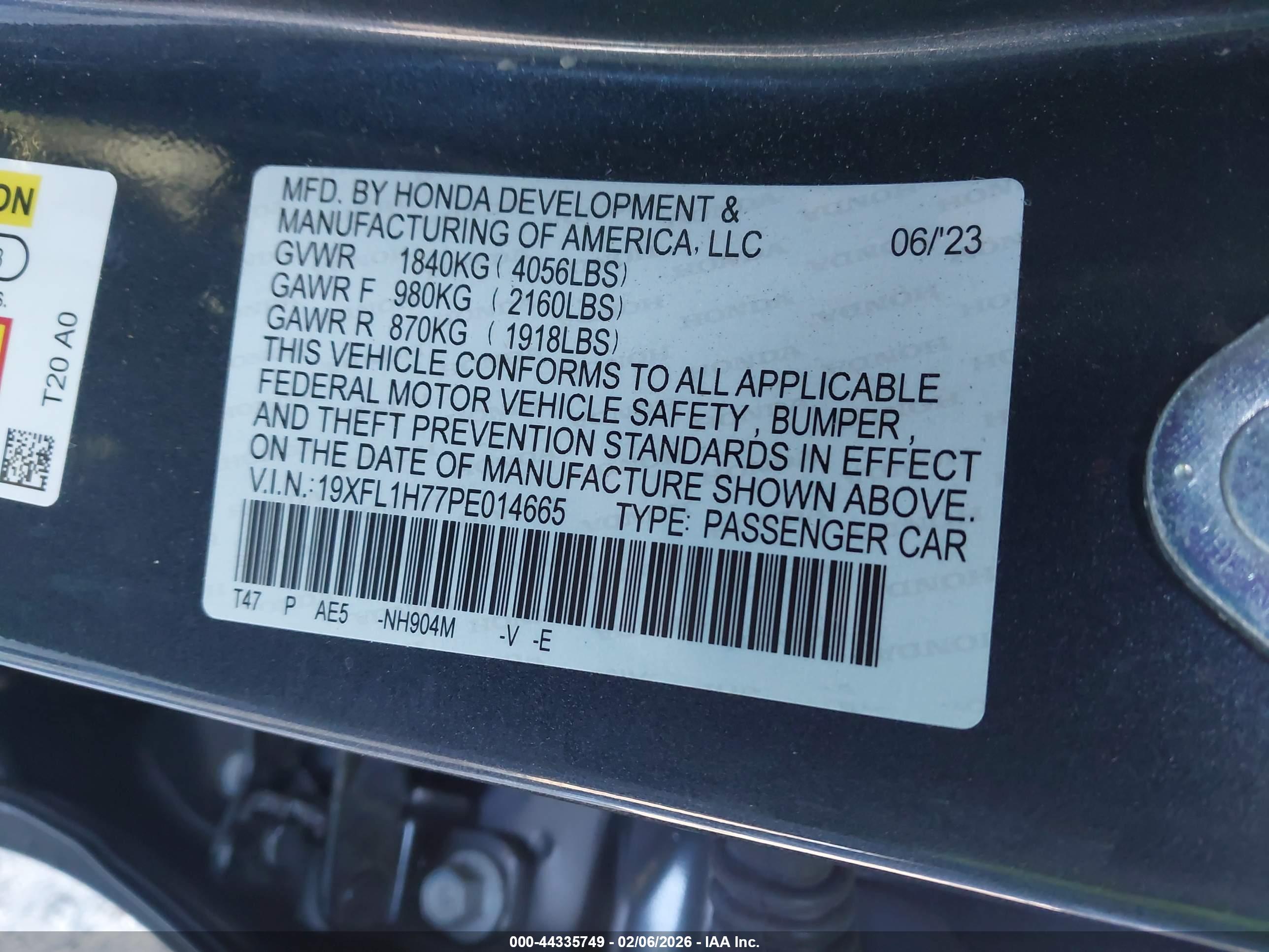 HONDA CIVIC image 9