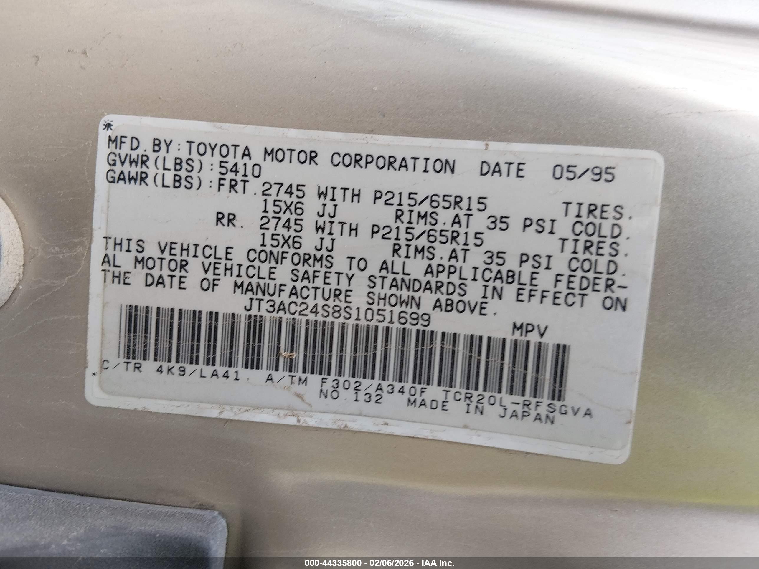 TOYOTA PREVIA image 9