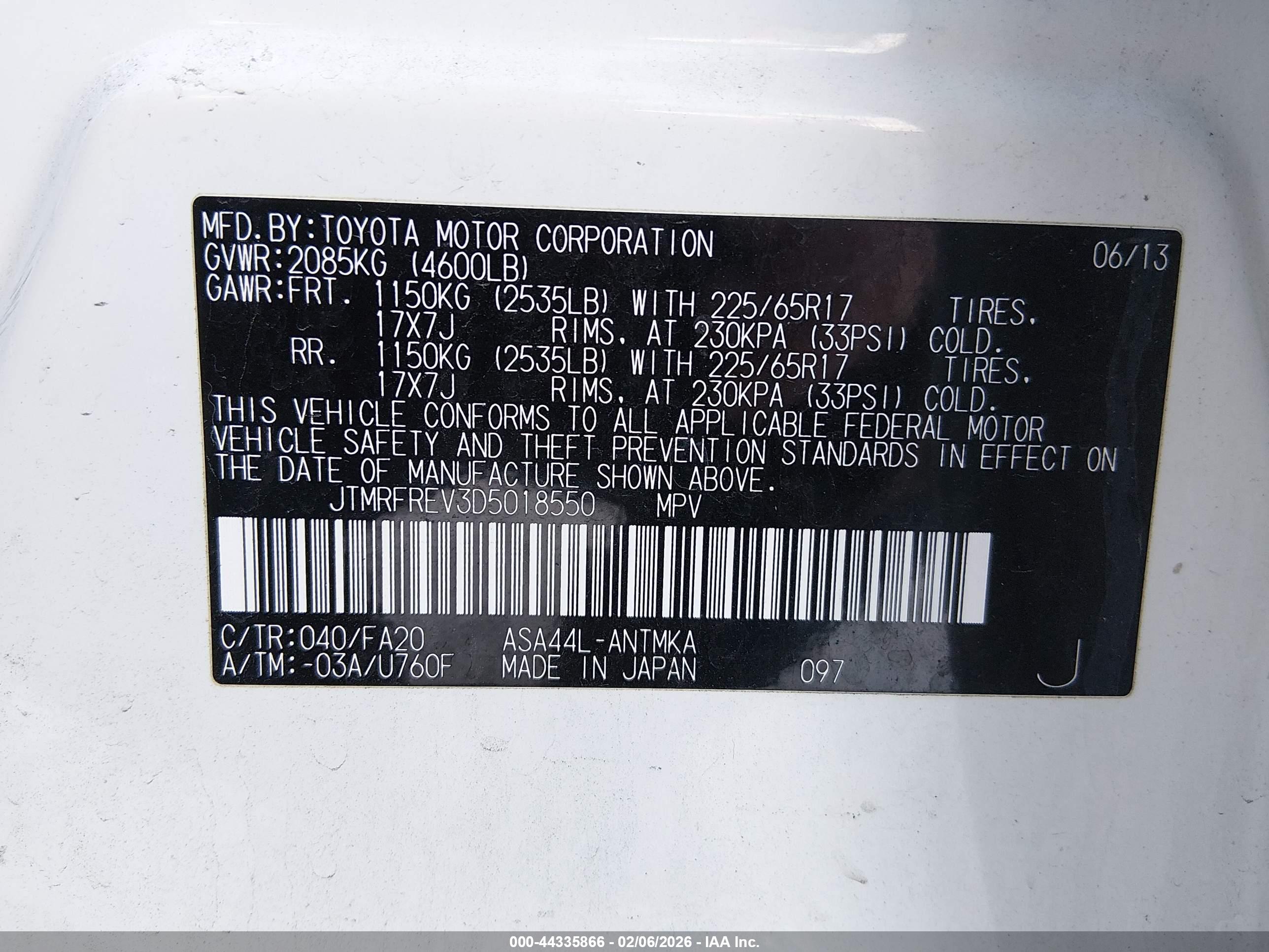 TOYOTA RAV4 image 9