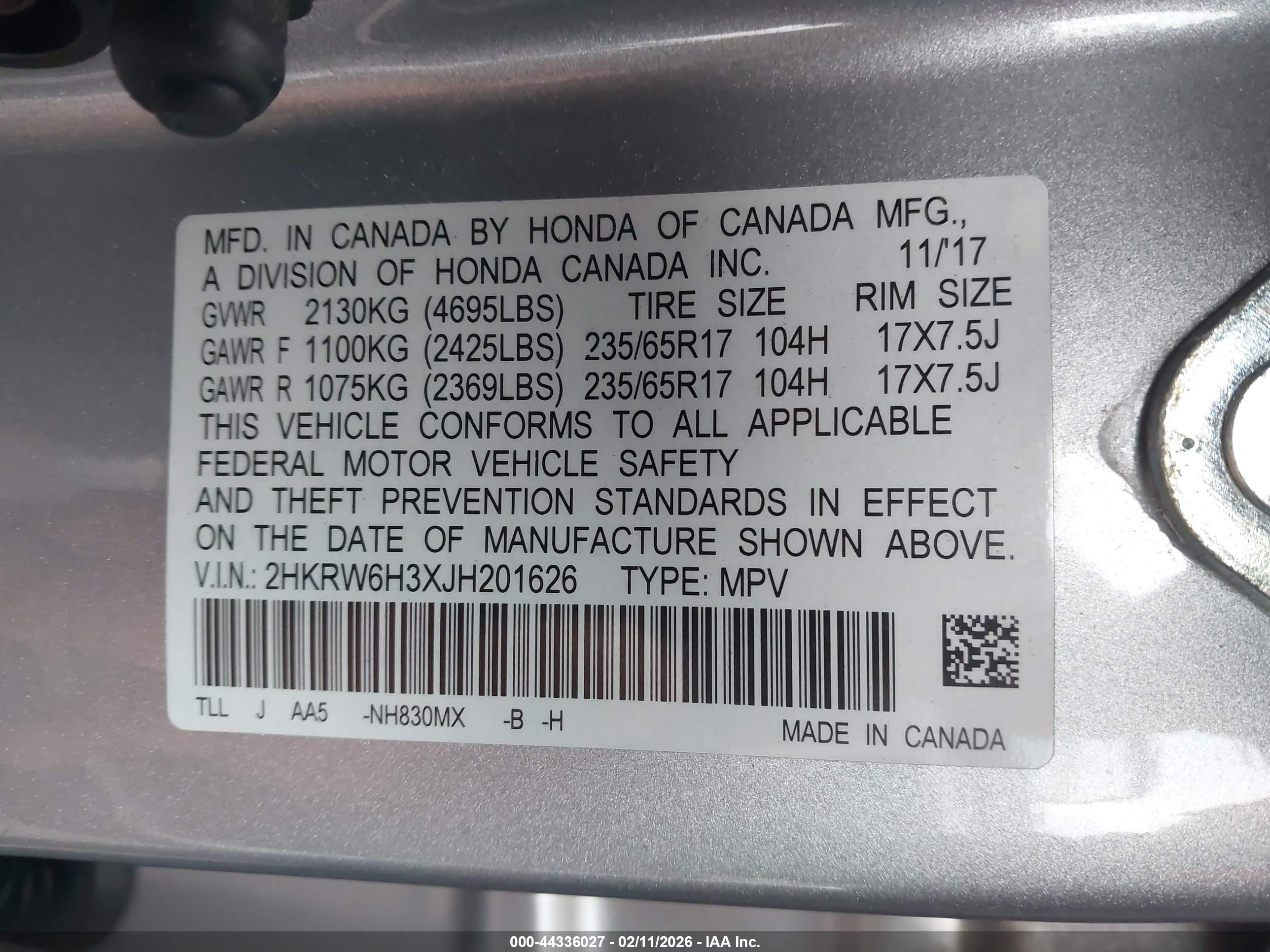 HONDA CR-V image 9
