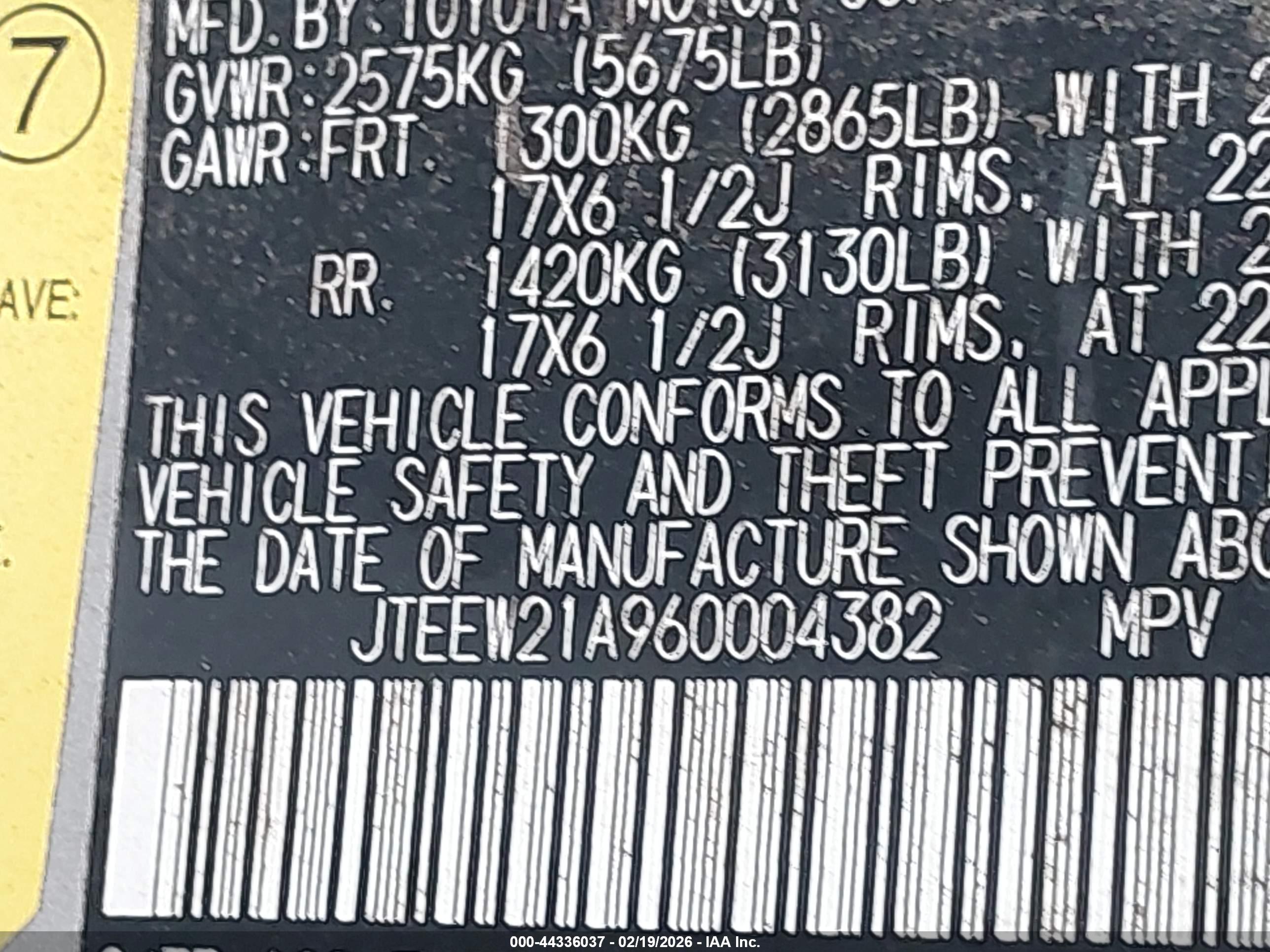 TOYOTA HIGHLANDER image 9