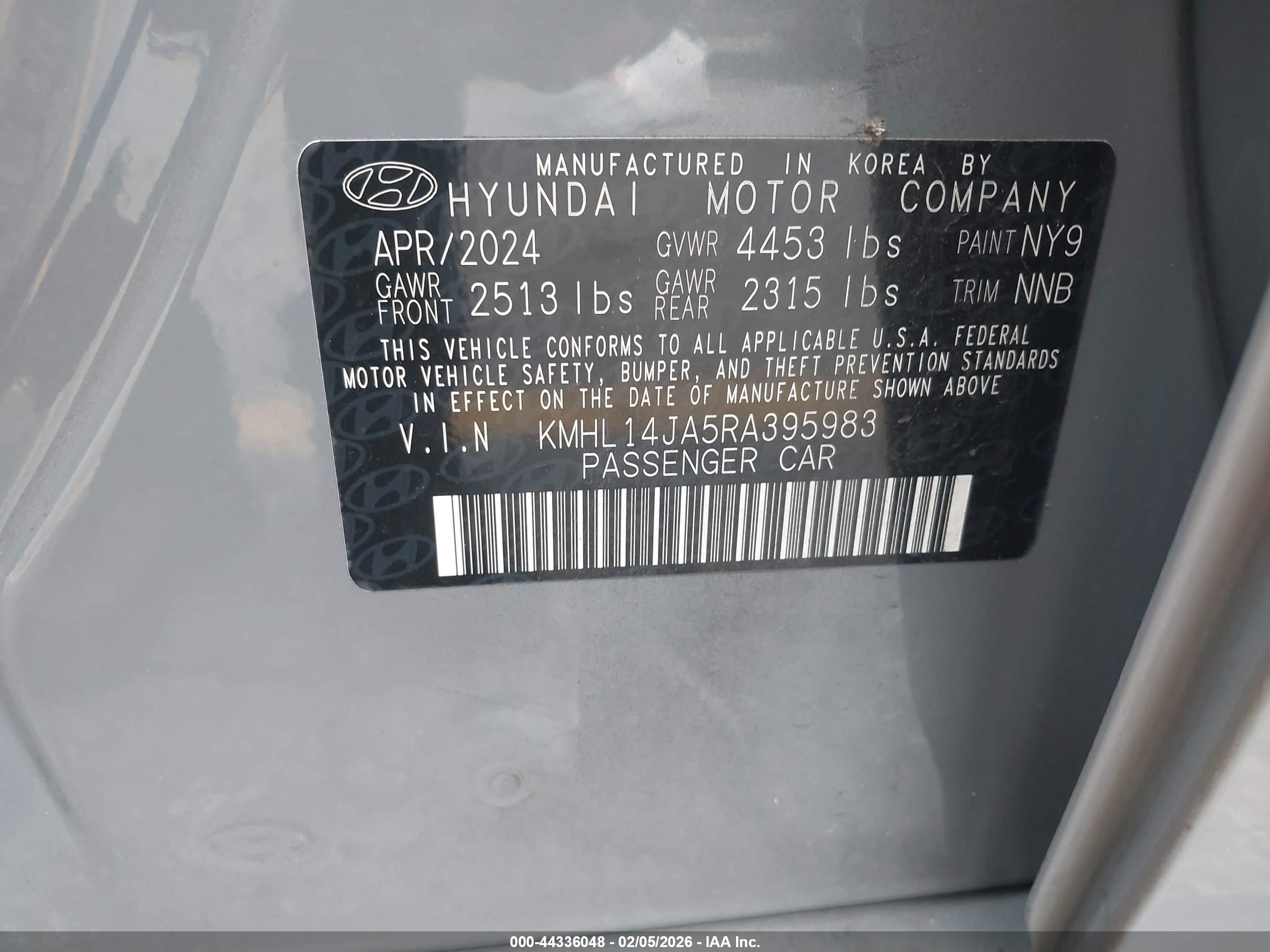 HYUNDAI SONATA image 9