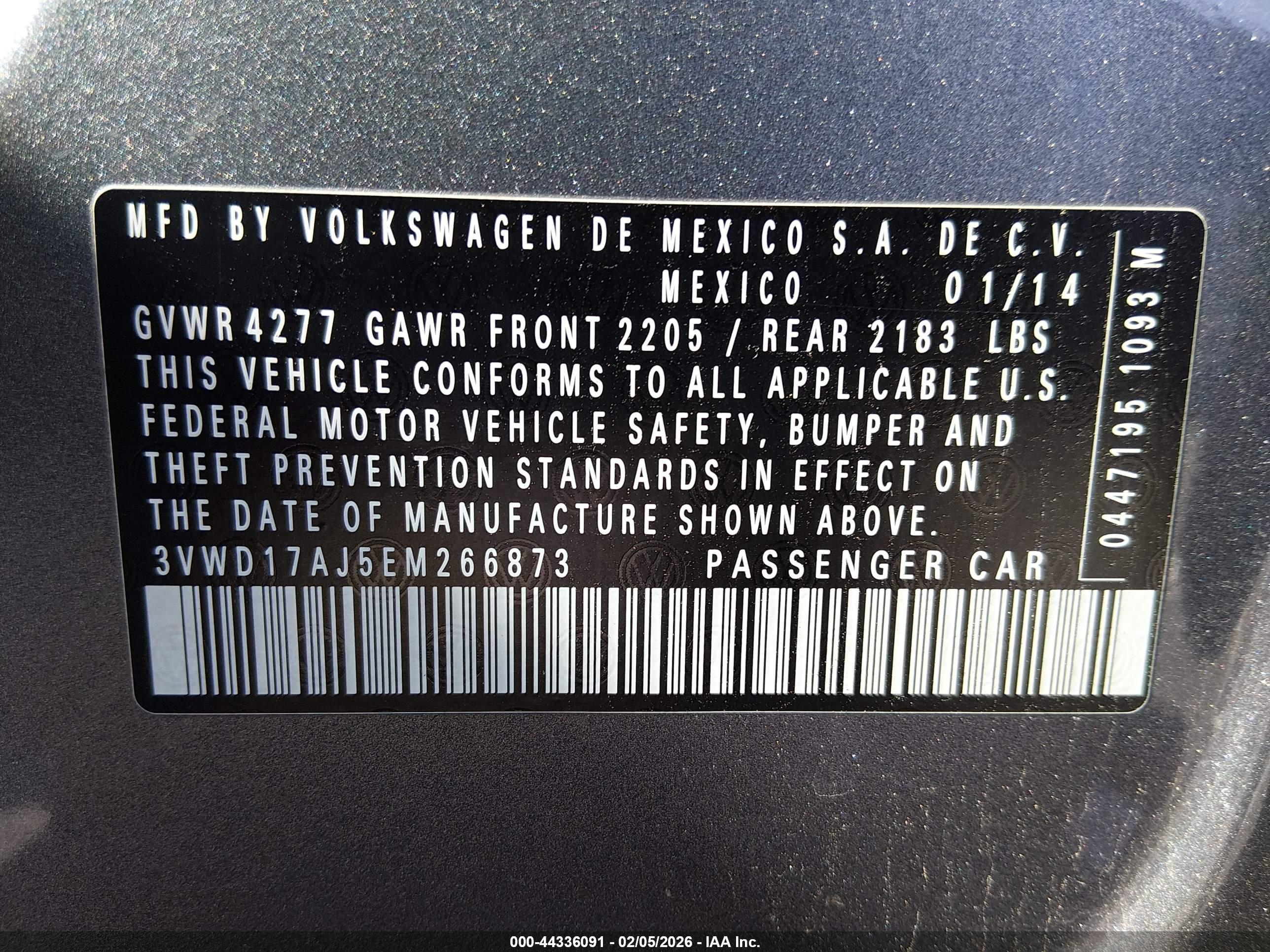 VOLKSWAGEN JETTA image 9