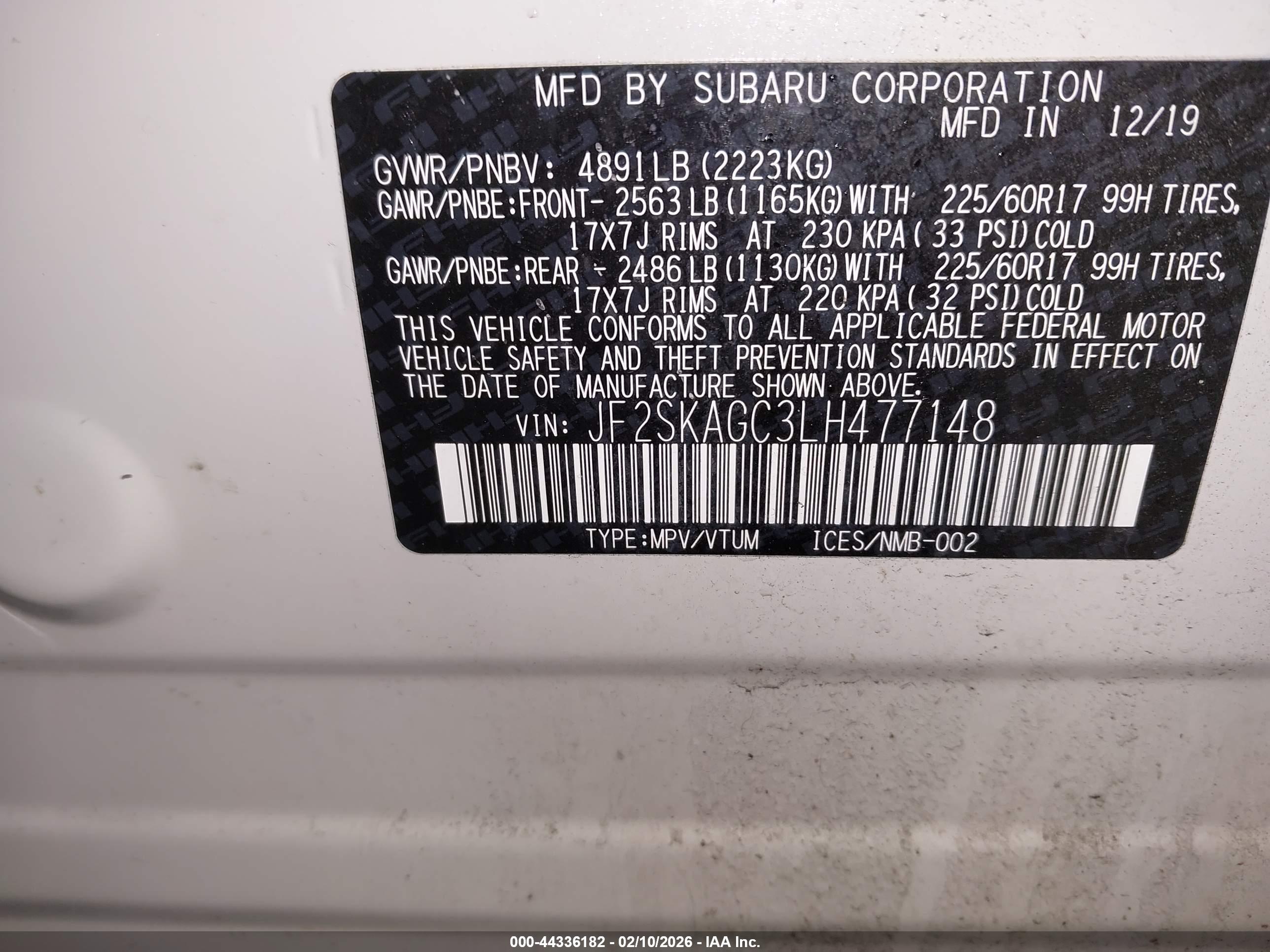 SUBARU FORESTER image 9