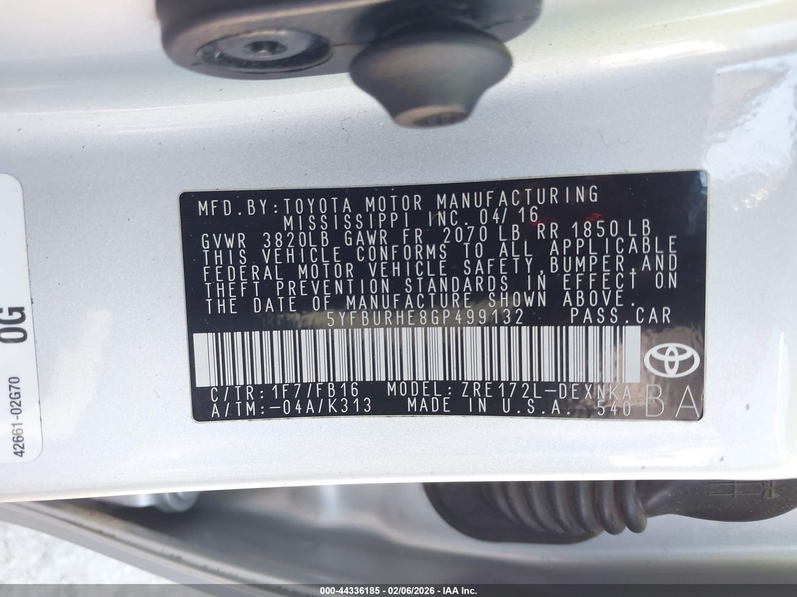 TOYOTA COROLLA image 9