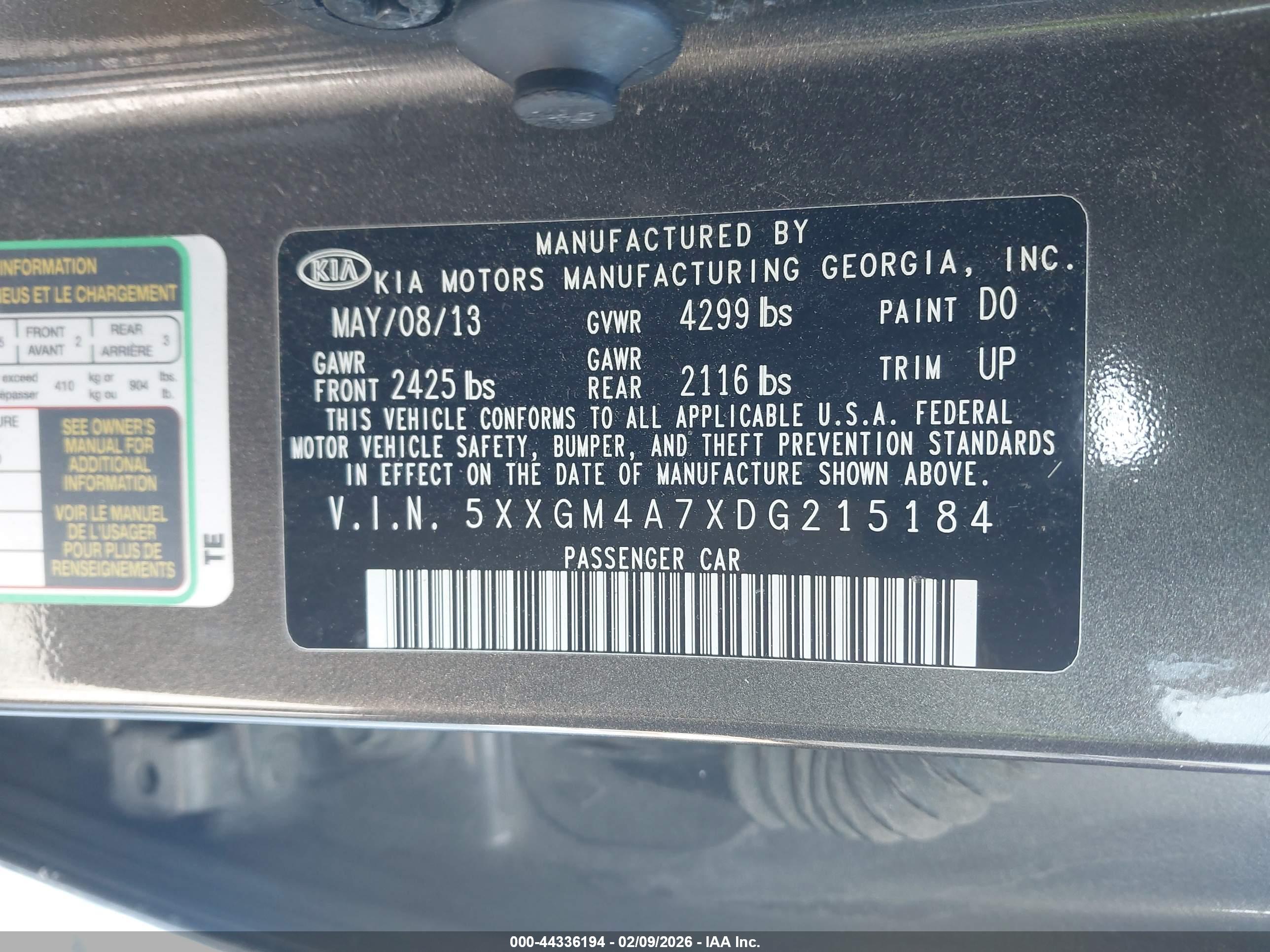 KIA OPTIMA image 9