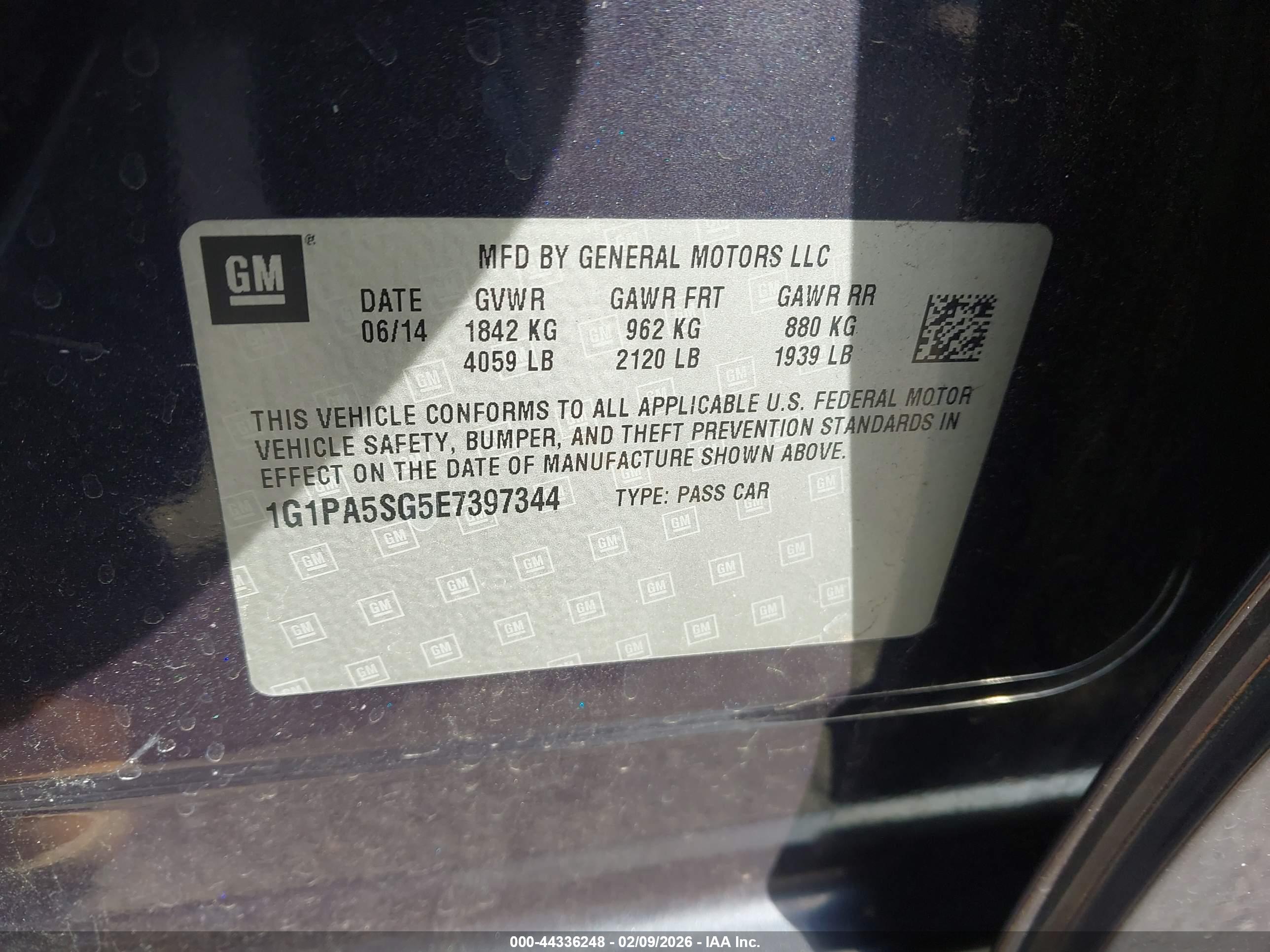 CHEVROLET CRUZE image 9