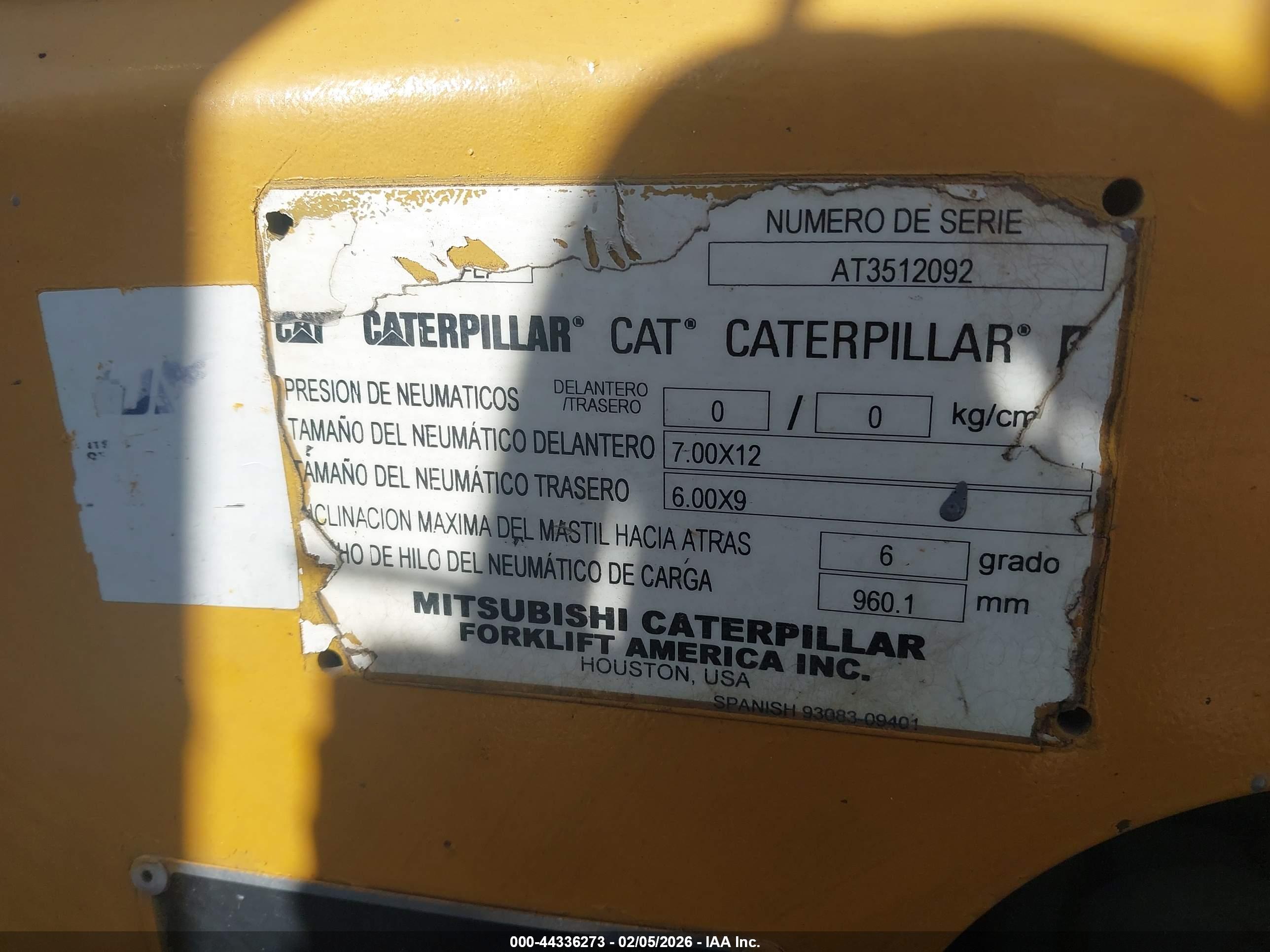 CATERPILLAR P6000-LP image 9