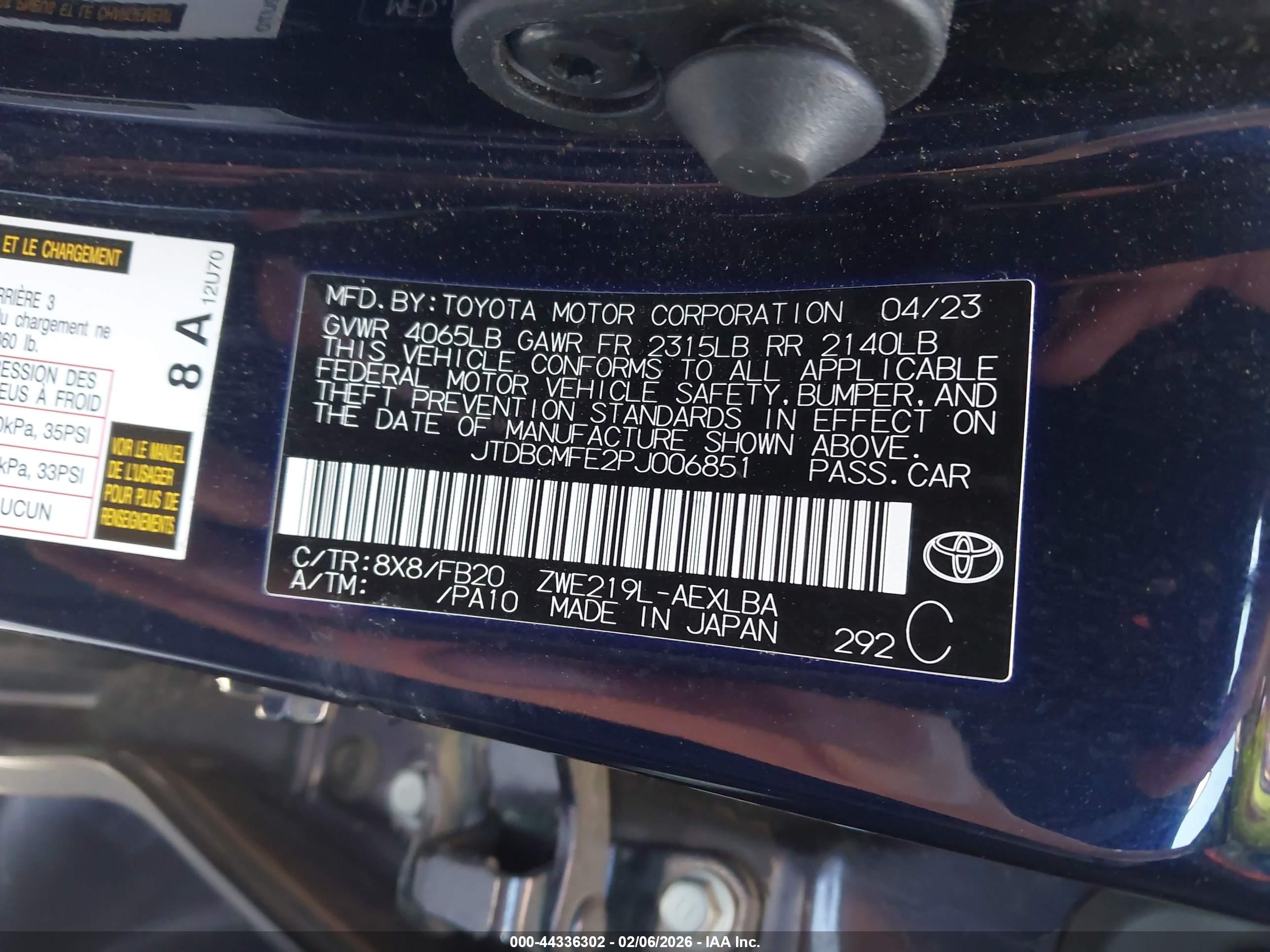 TOYOTA COROLLA image 9