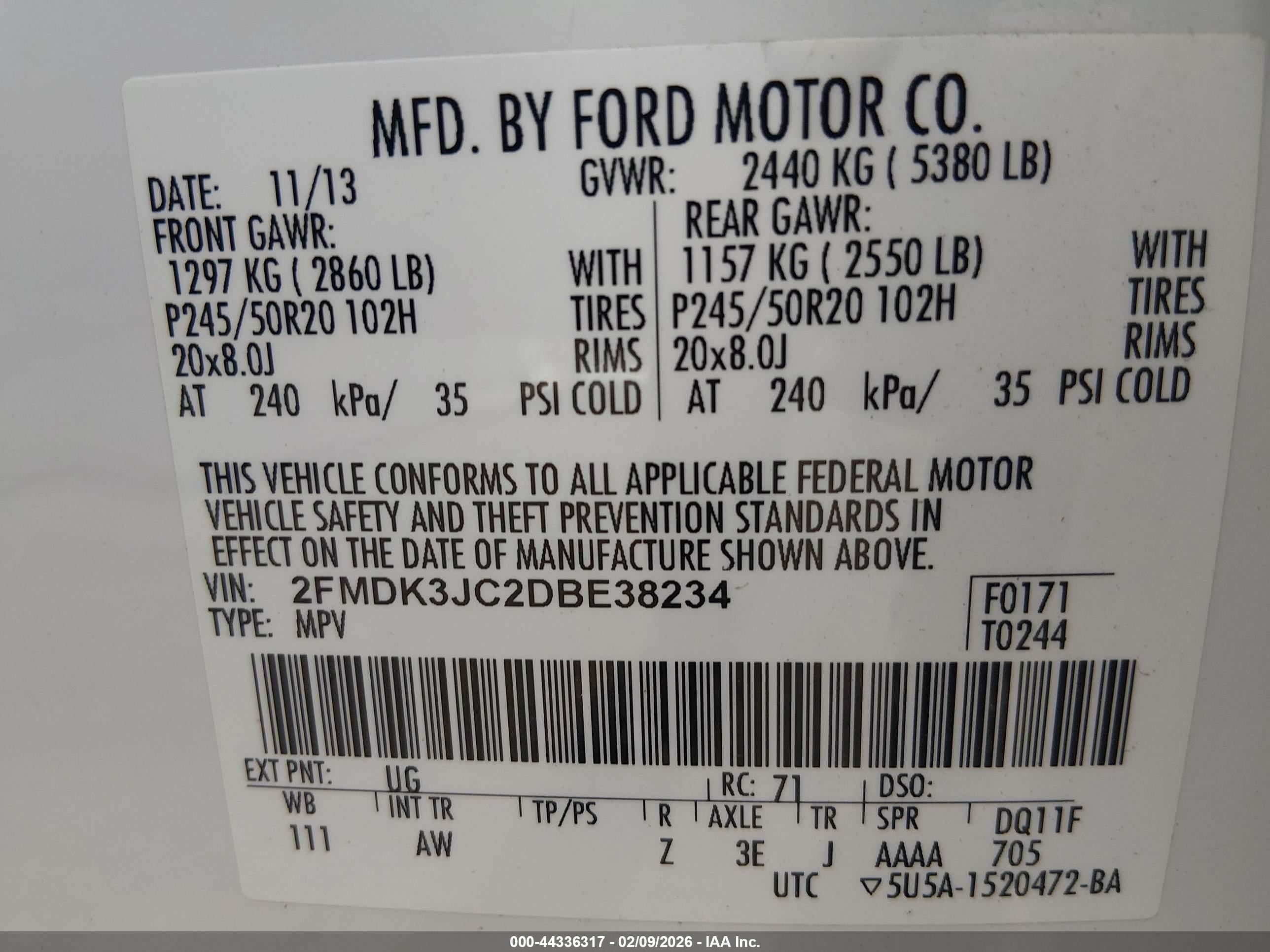 FORD EDGE image 9