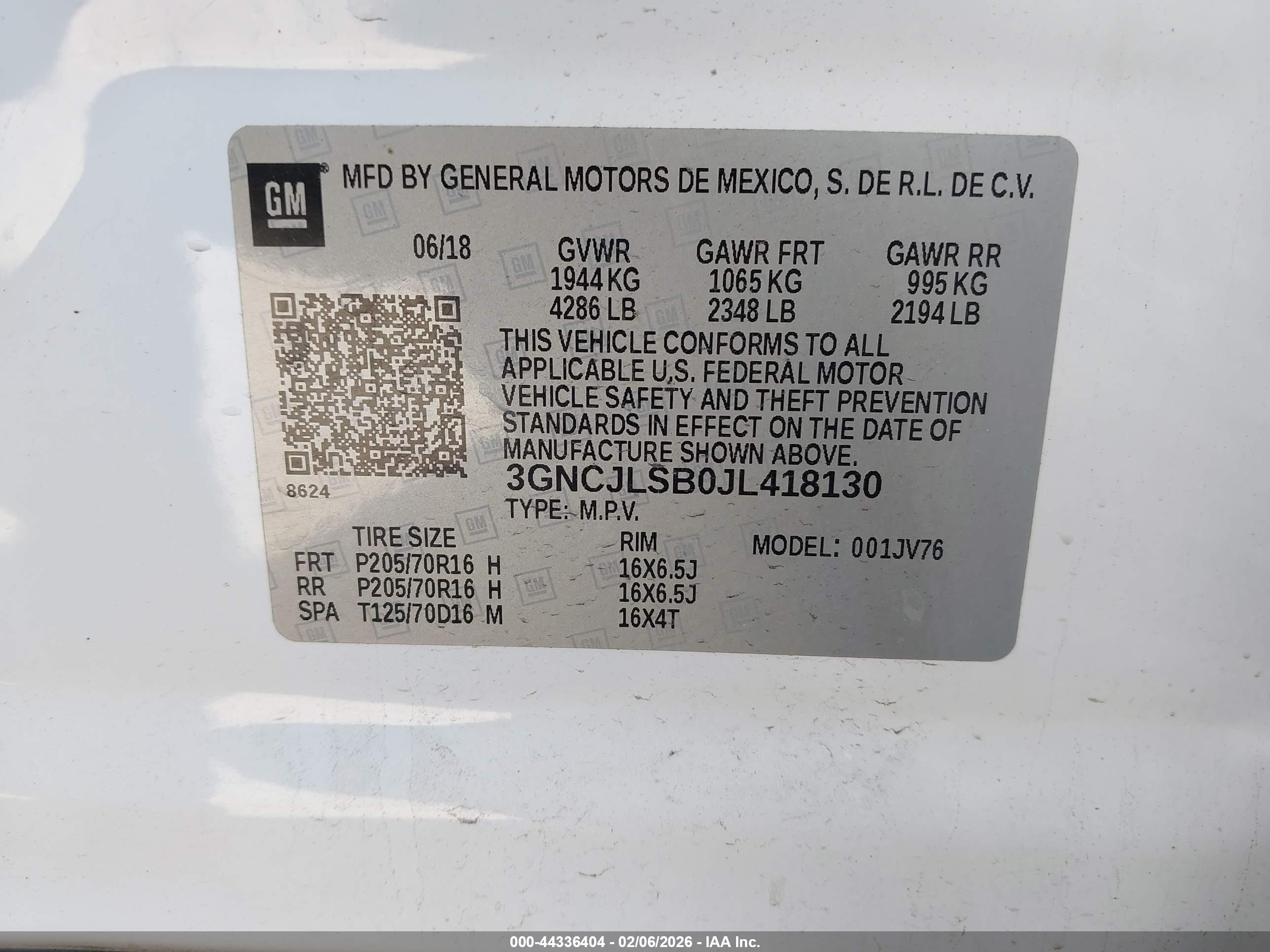 CHEVROLET TRAX image 9