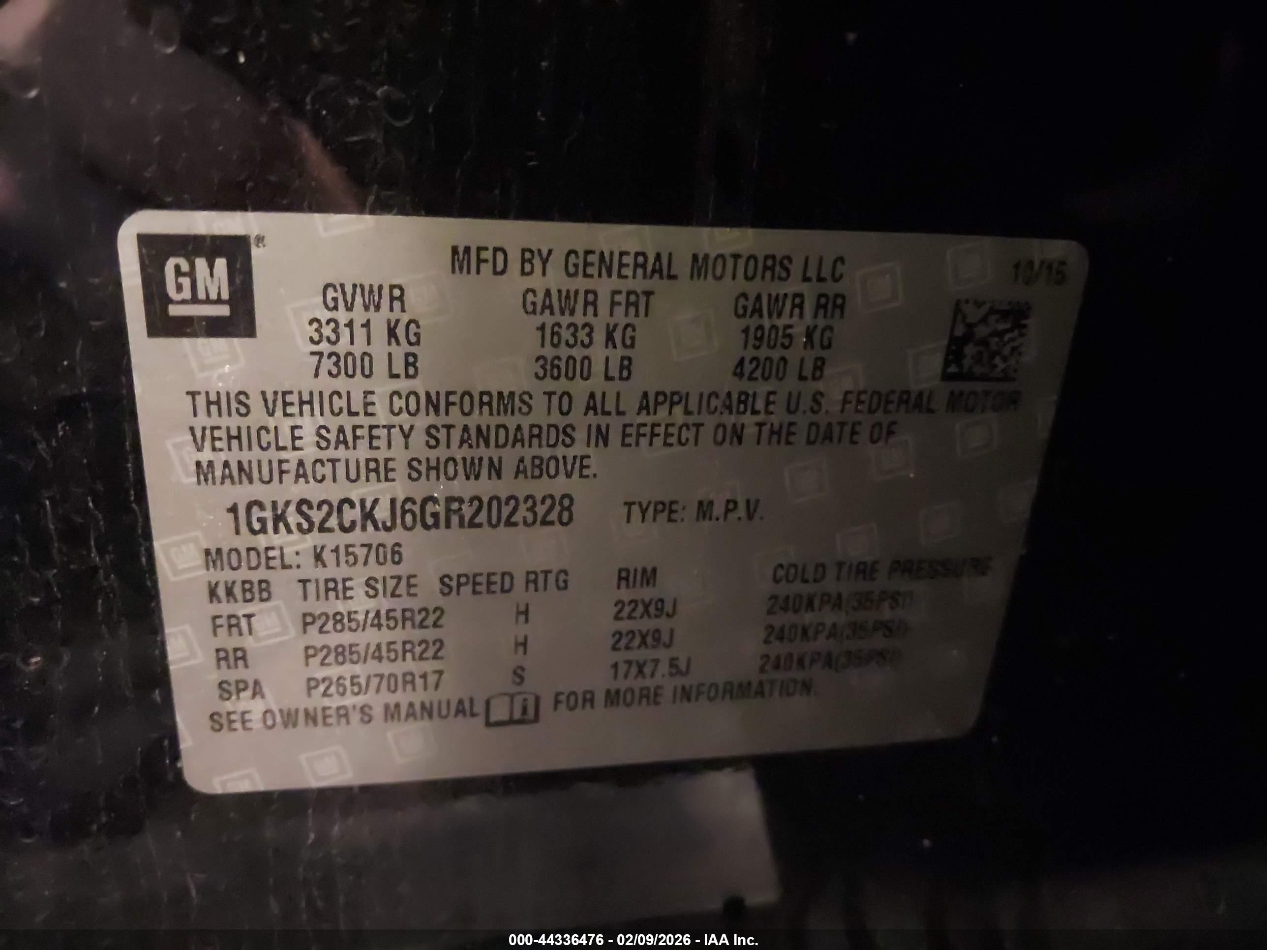 GMC YUKON image 9