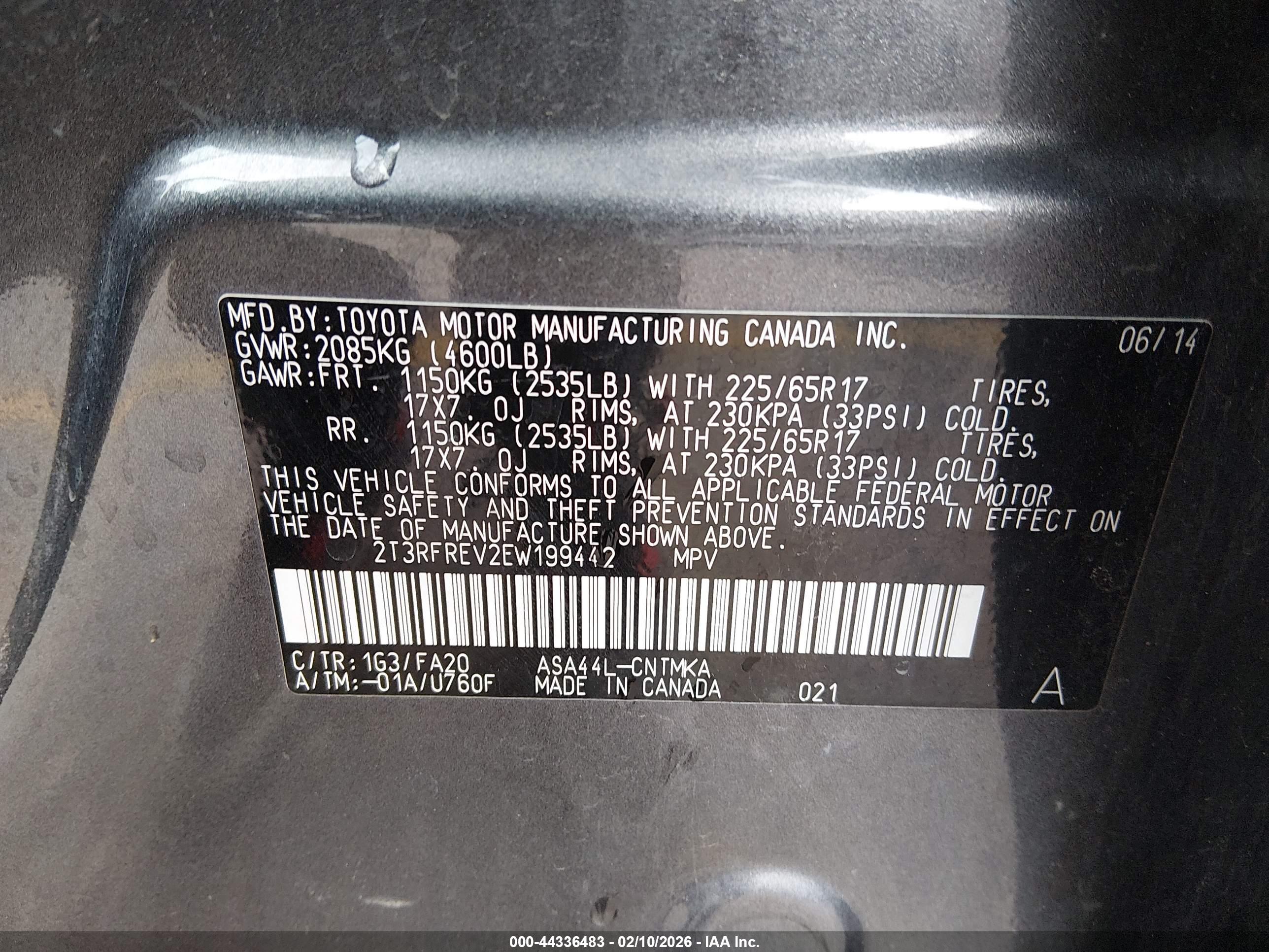 TOYOTA RAV4 image 9
