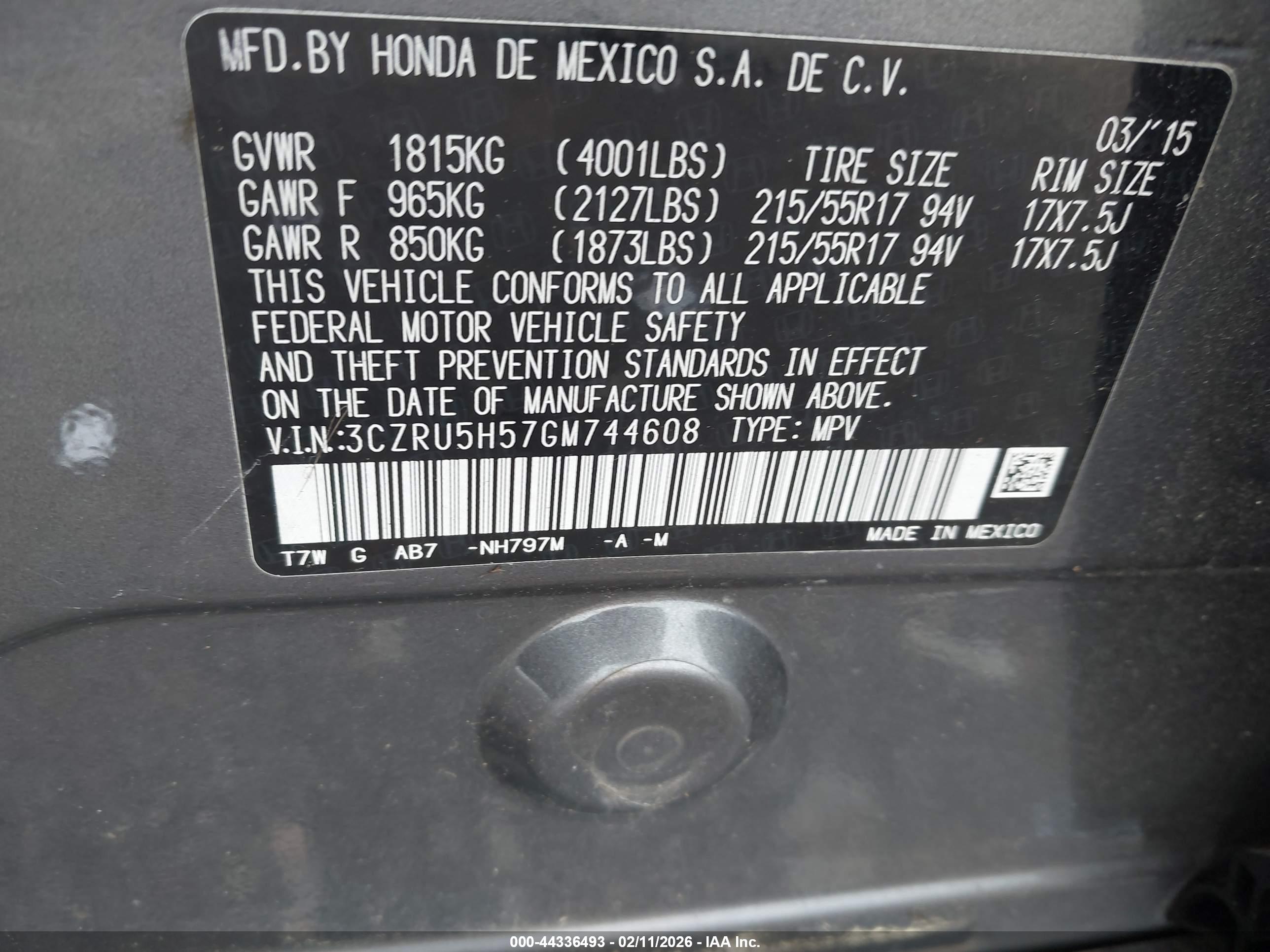 HONDA HR-V image 9