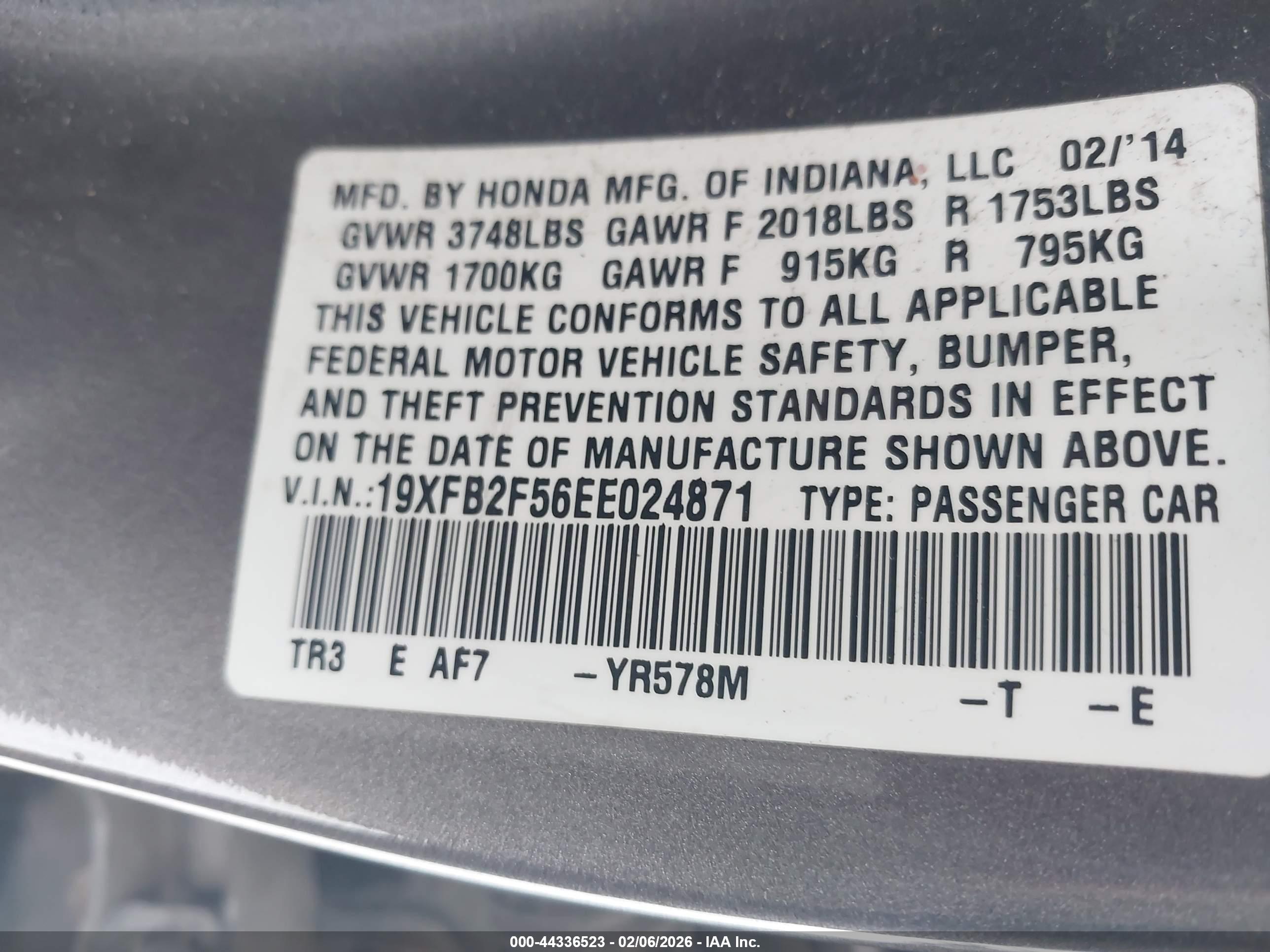 HONDA CIVIC image 9