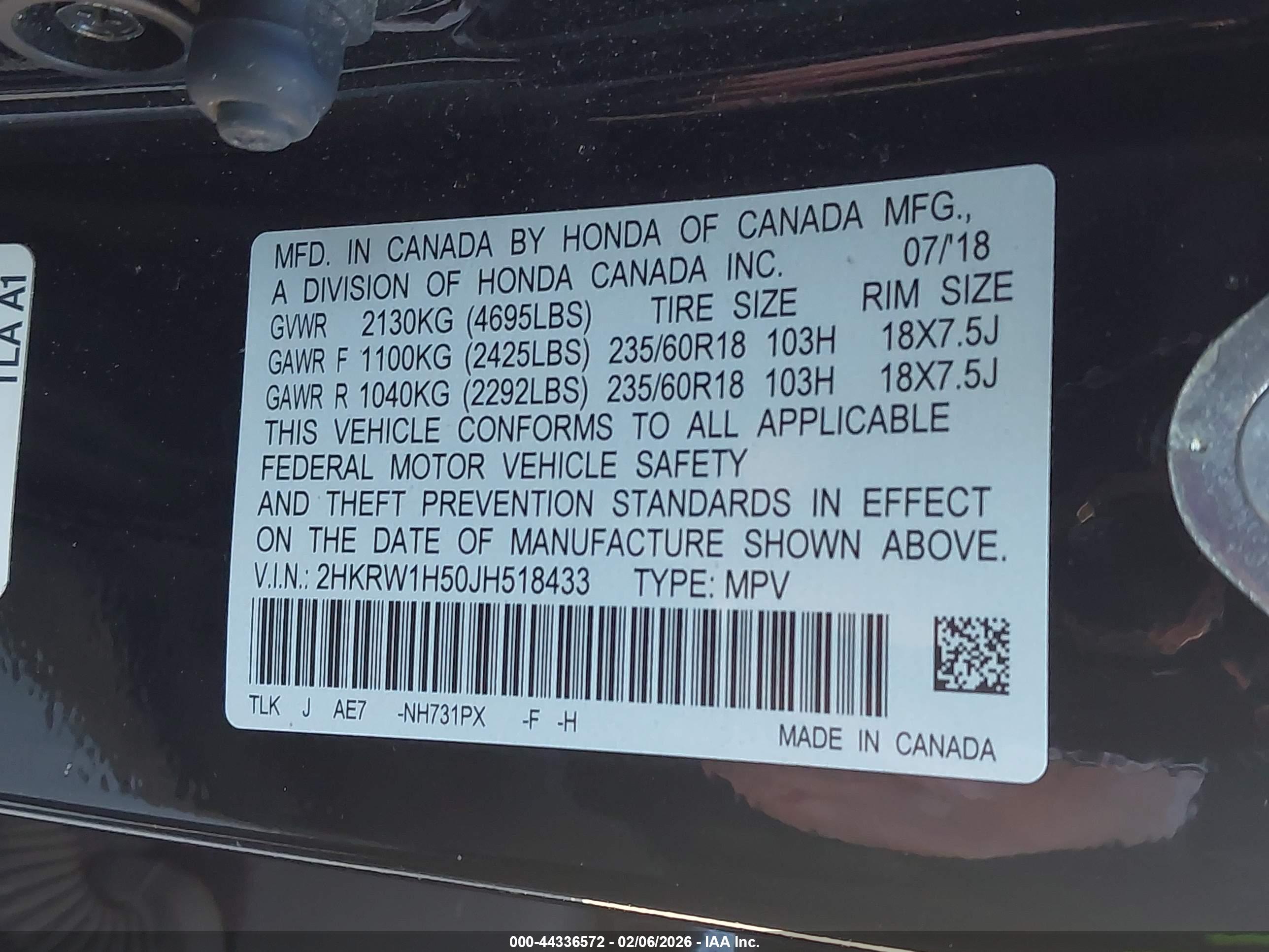 HONDA CR-V image 9