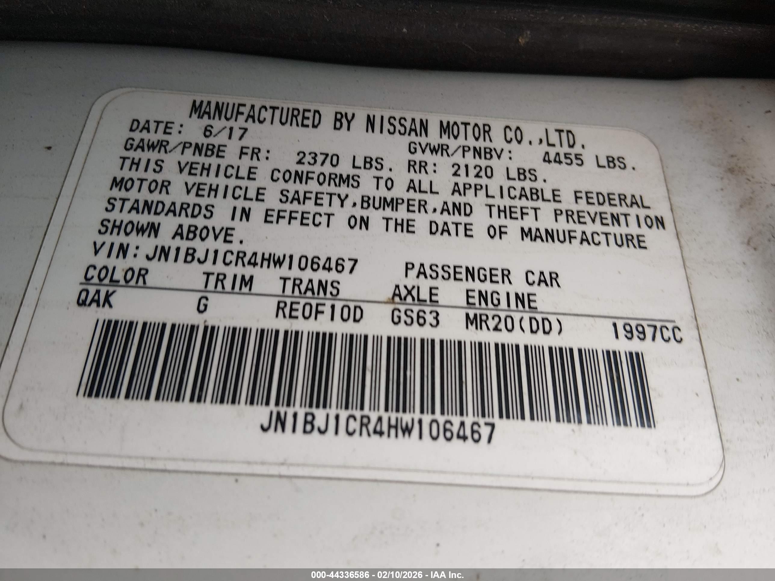 NISSAN ROGUE image 9
