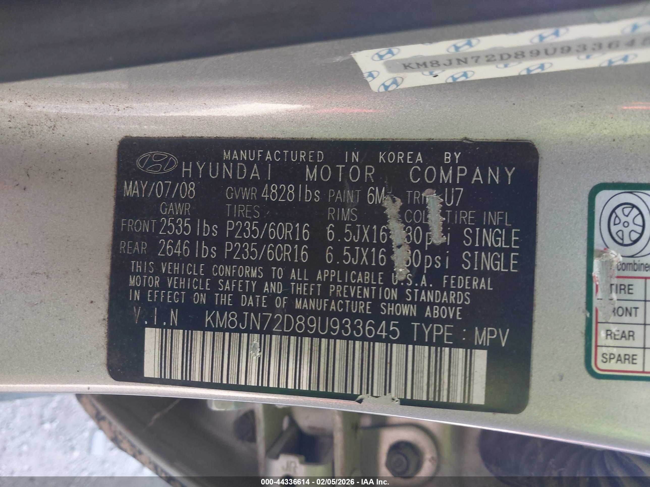HYUNDAI TUCSON image 9
