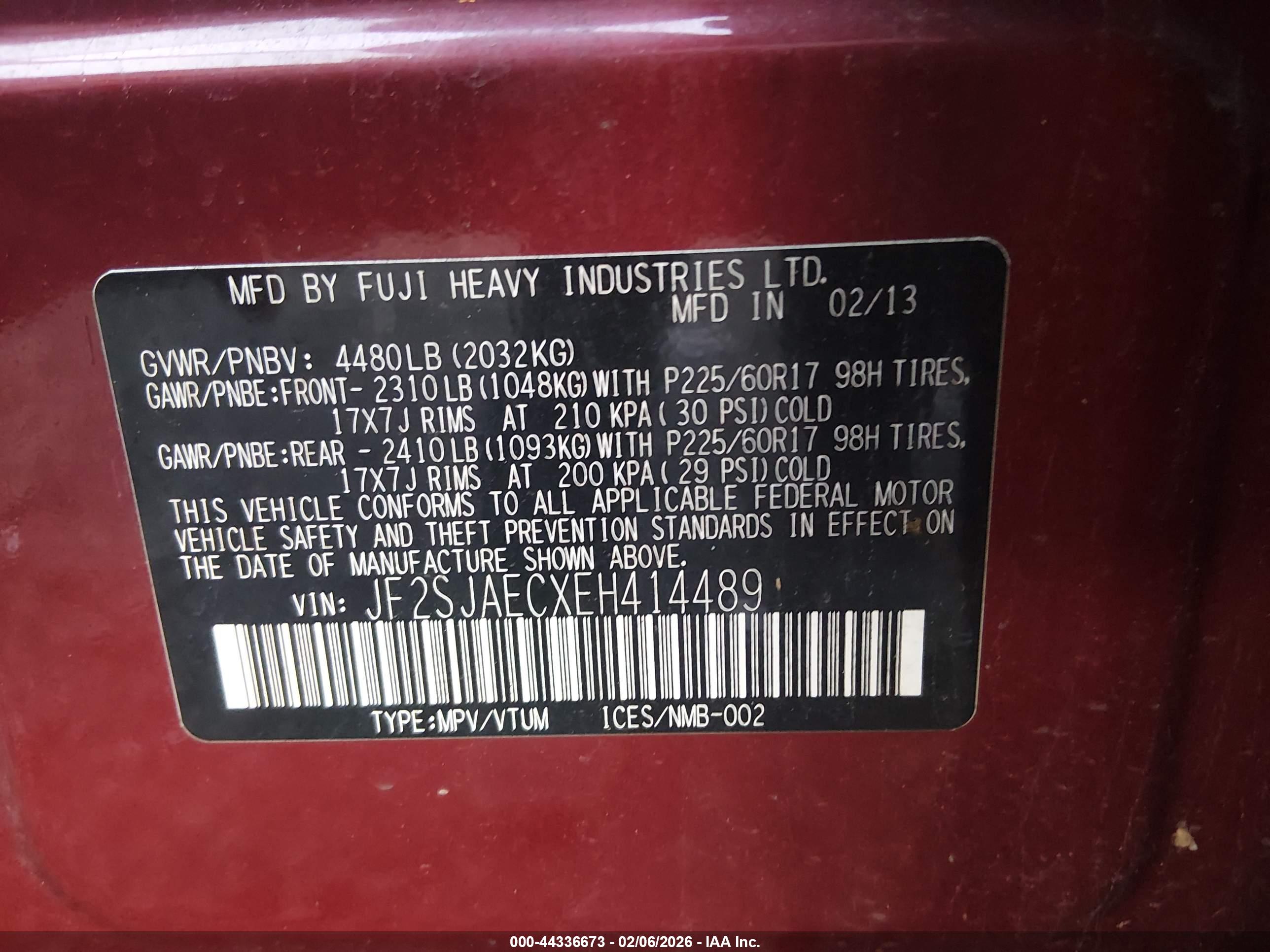 SUBARU FORESTER image 9