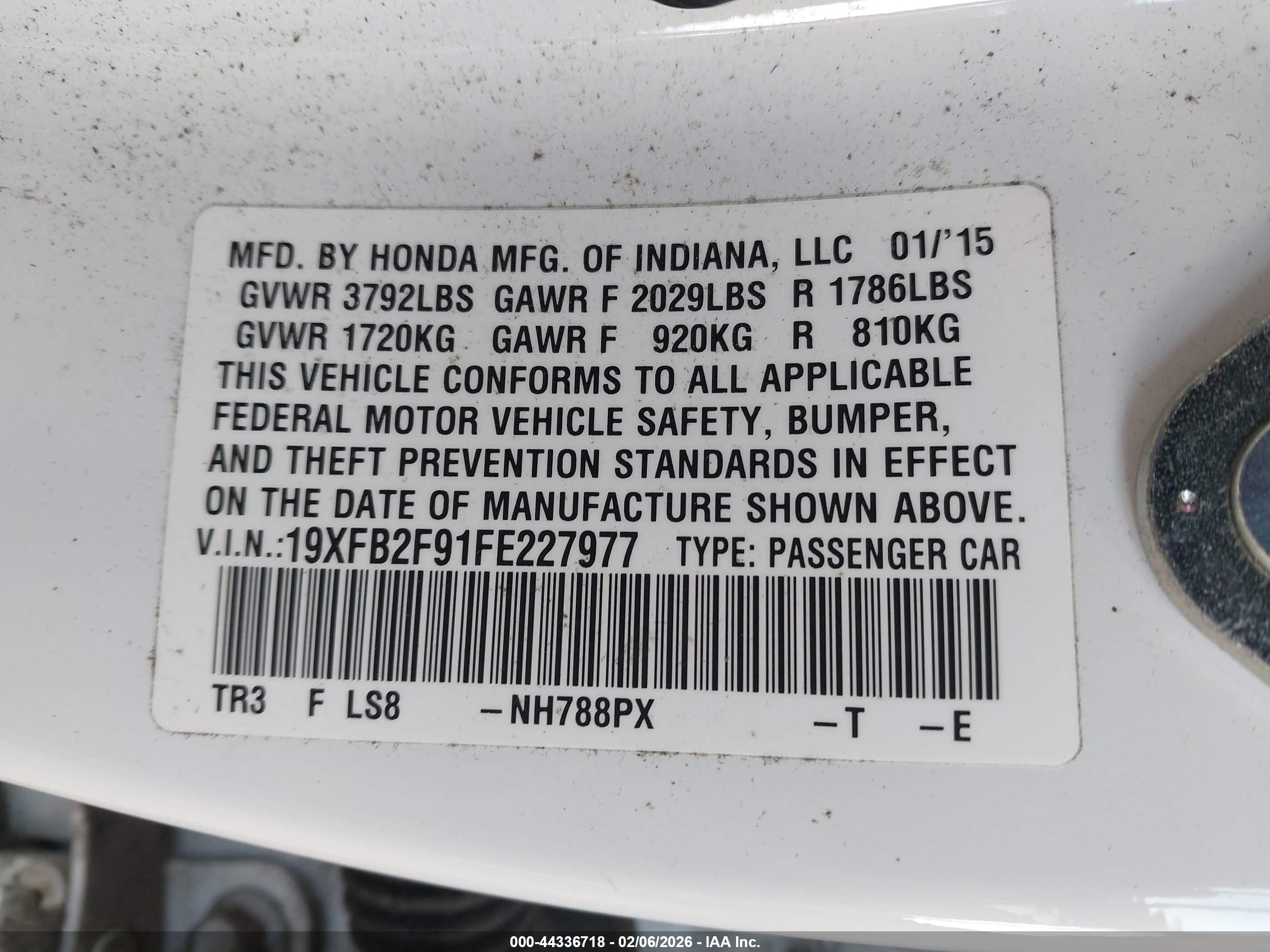 HONDA CIVIC image 9