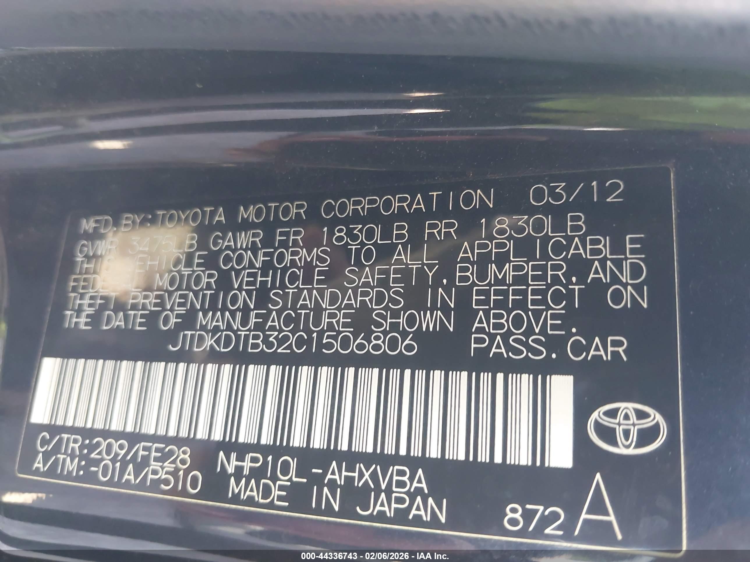 TOYOTA PRIUS image 9