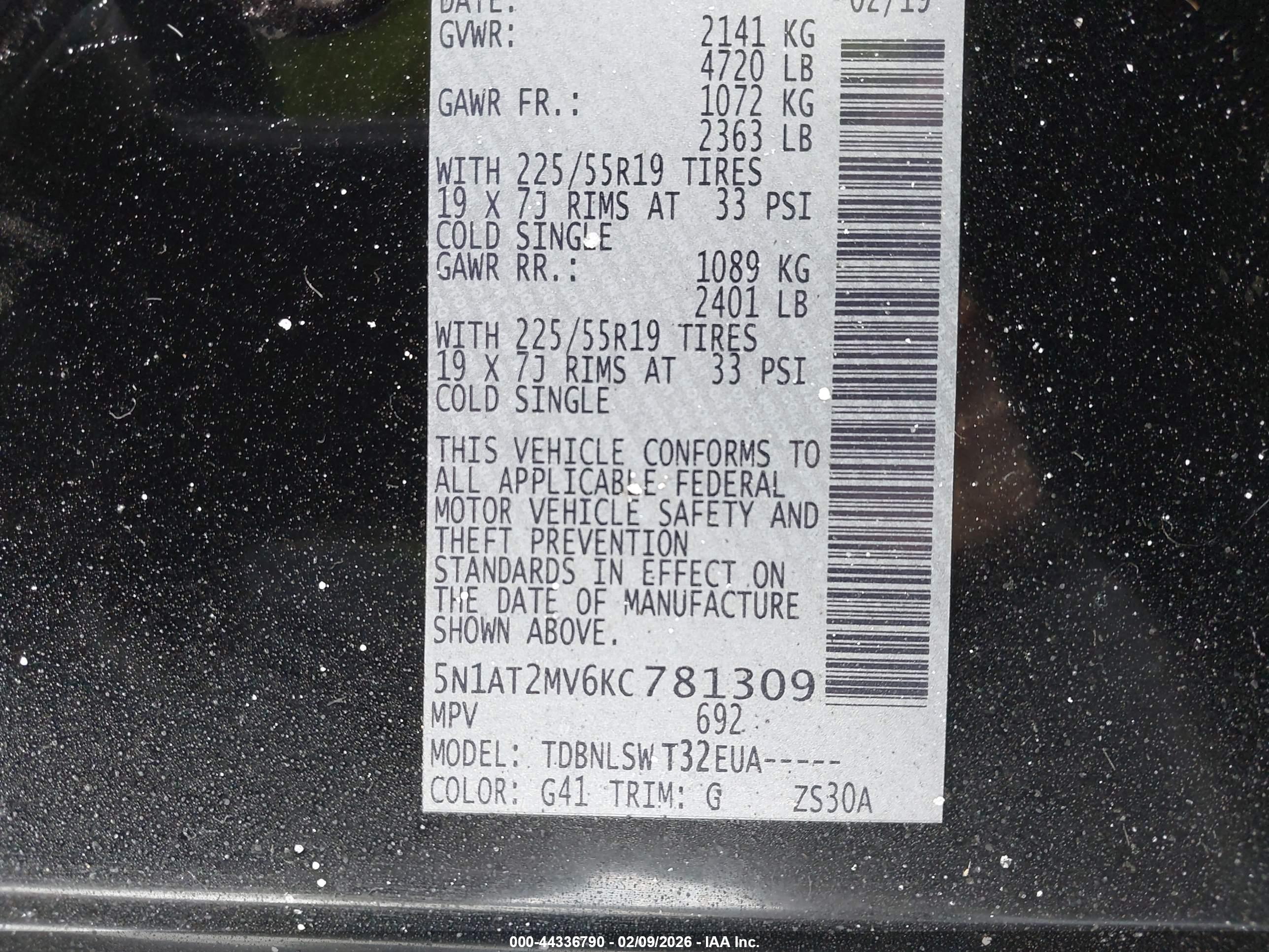 NISSAN ROGUE image 9