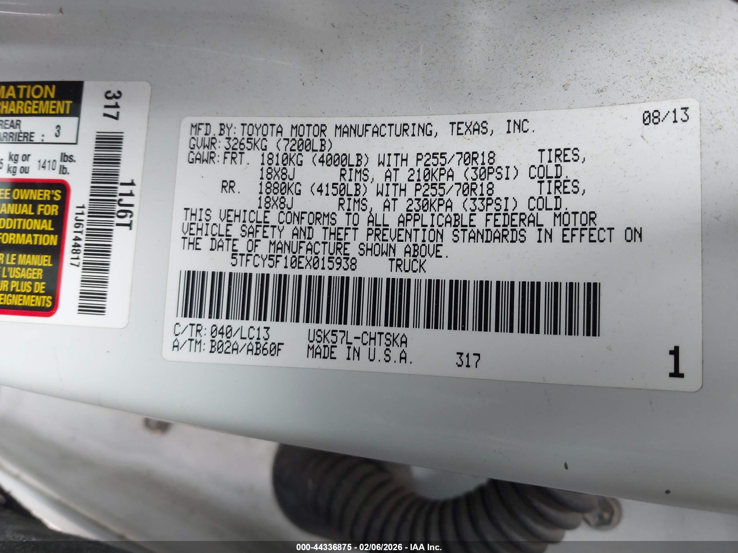 TOYOTA TUNDRA image 9