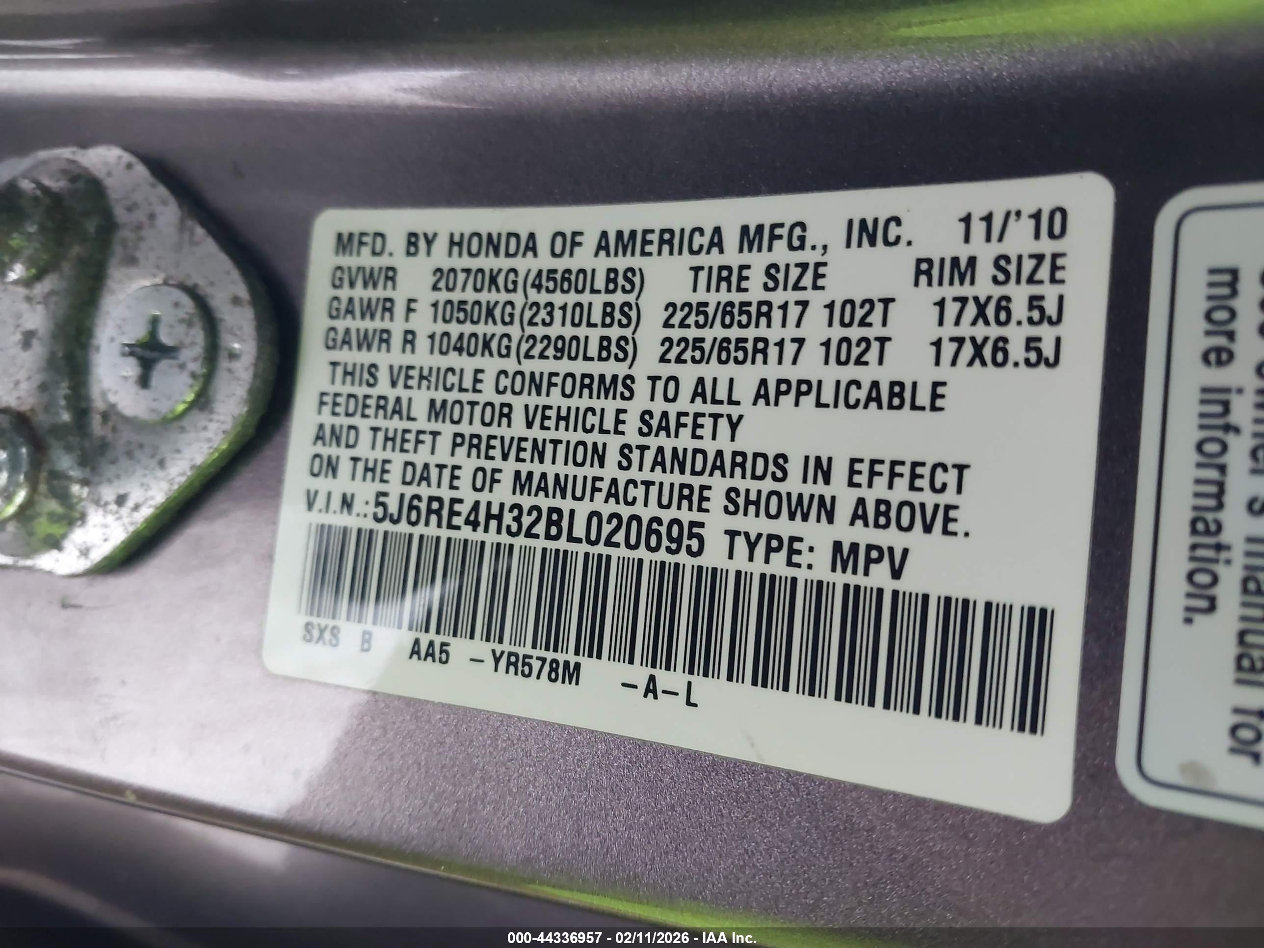 HONDA CR-V image 9