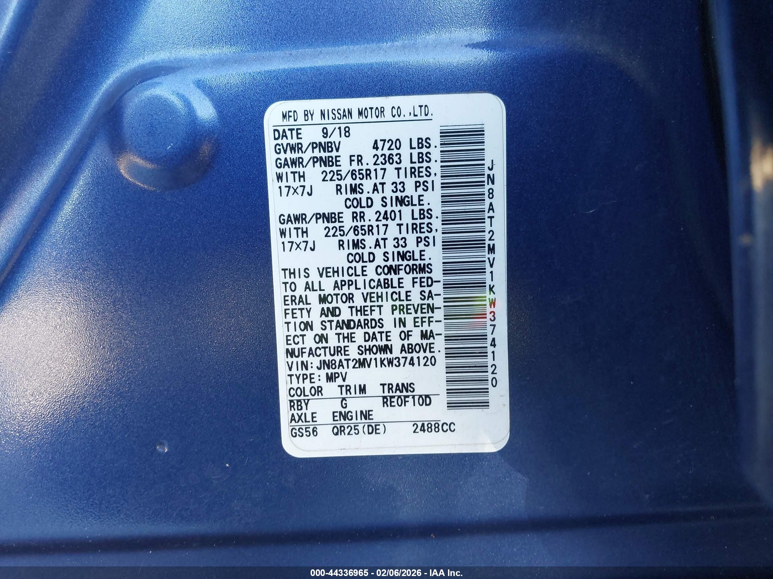 NISSAN ROGUE image 9