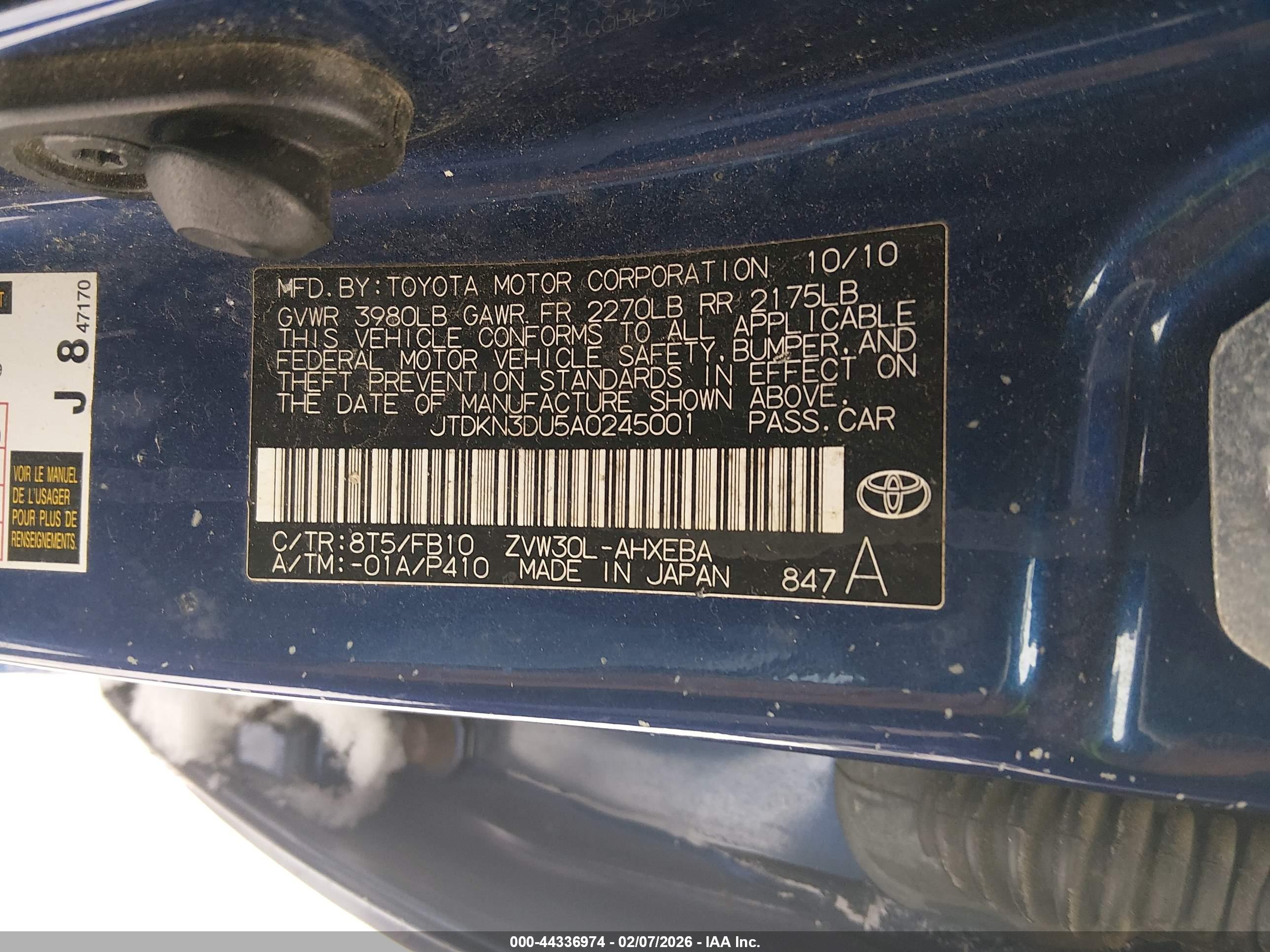 TOYOTA PRIUS image 9