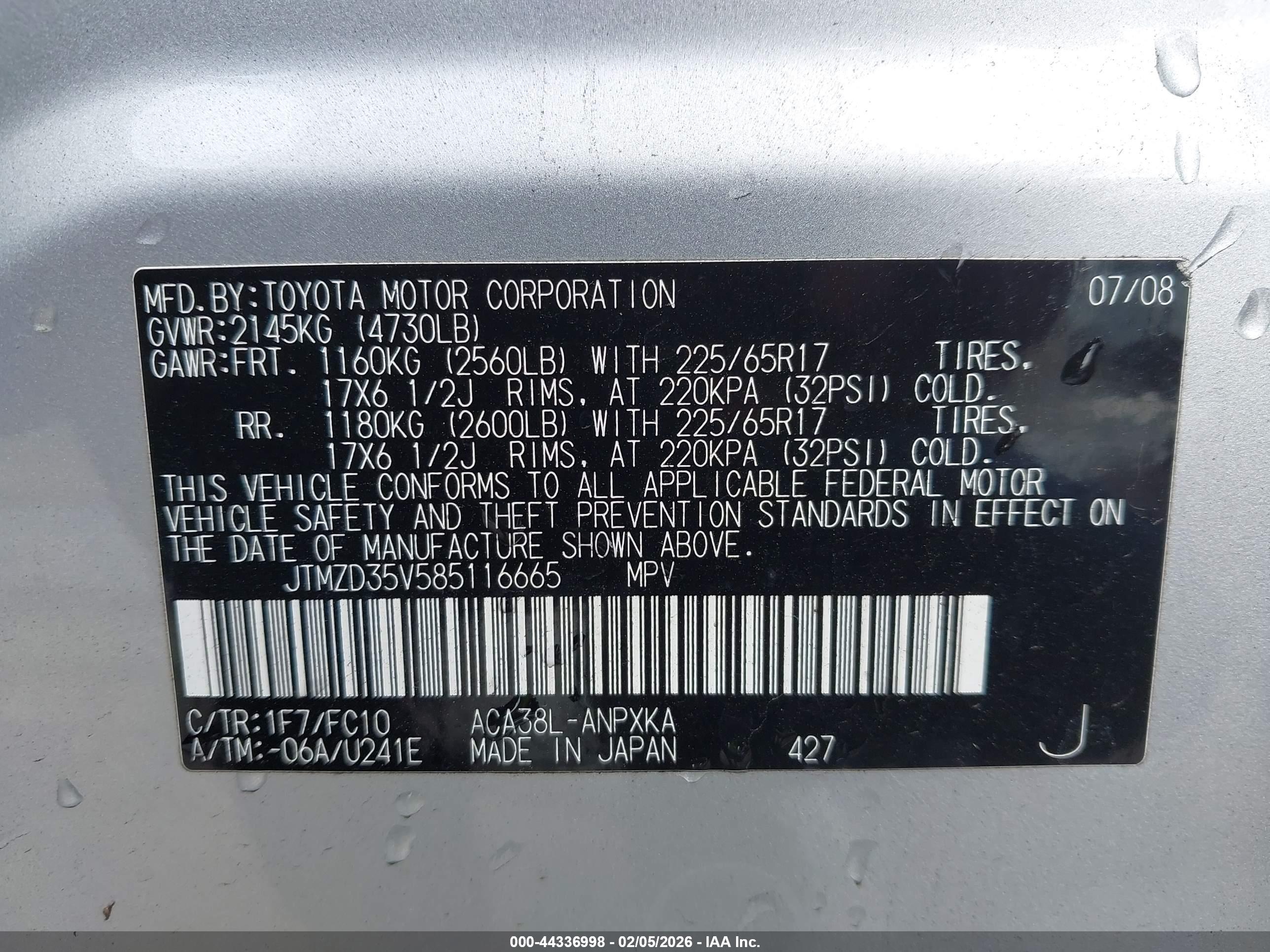 TOYOTA RAV4 image 9