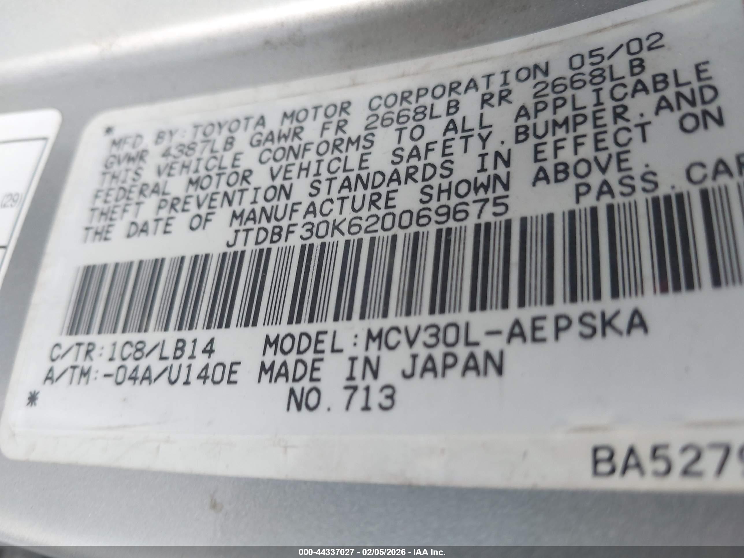 TOYOTA CAMRY image 9