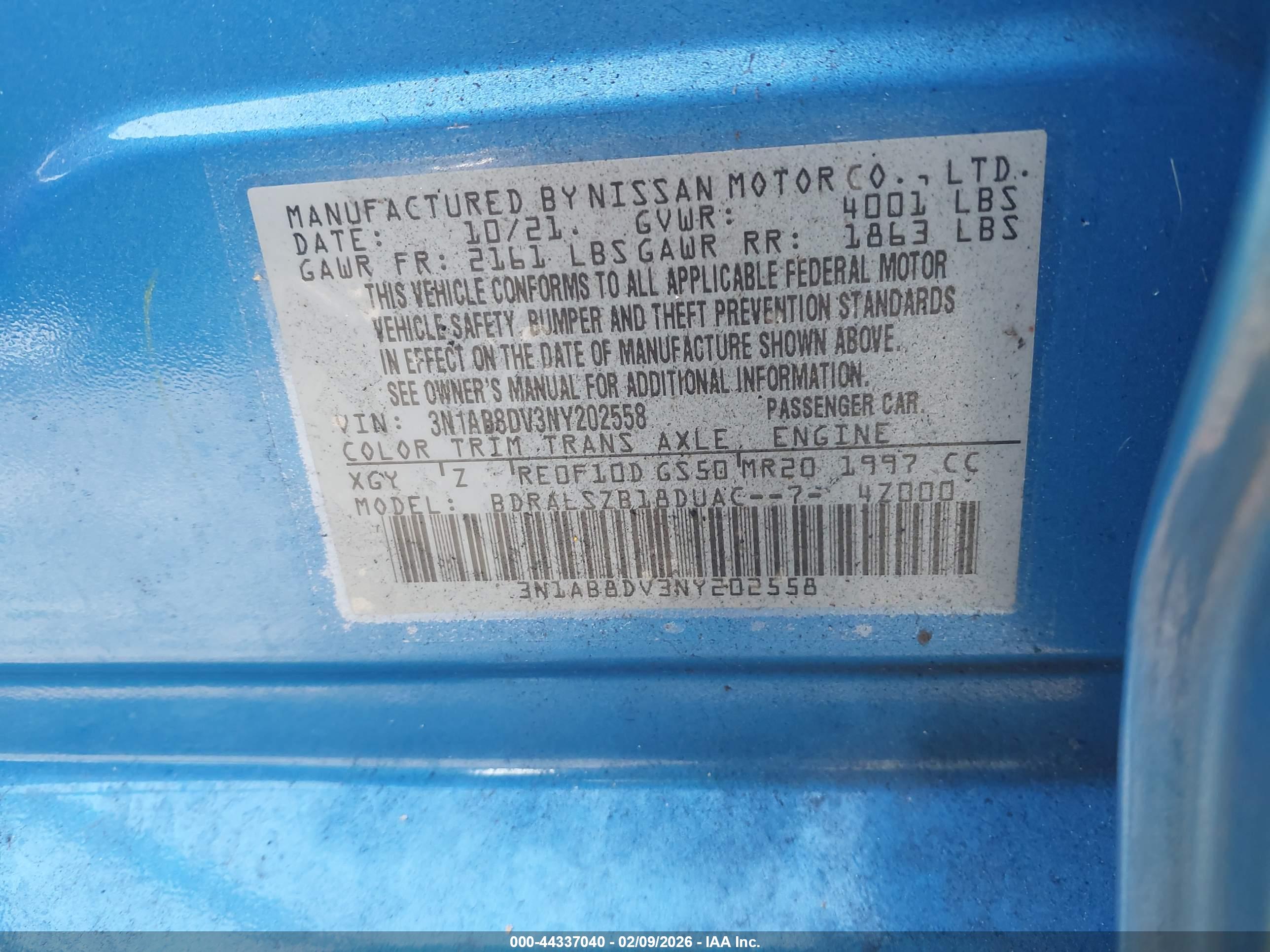 NISSAN SENTRA image 9