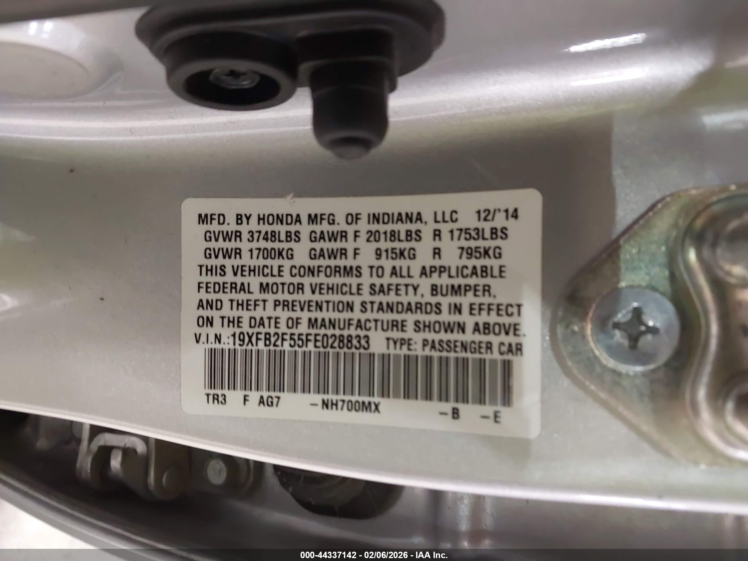 HONDA CIVIC image 9