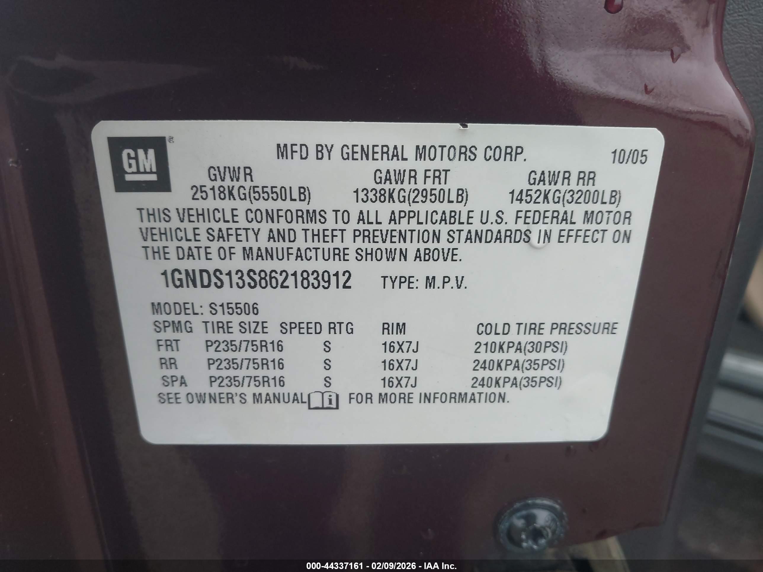CHEVROLET TRAILBLAZER image 9