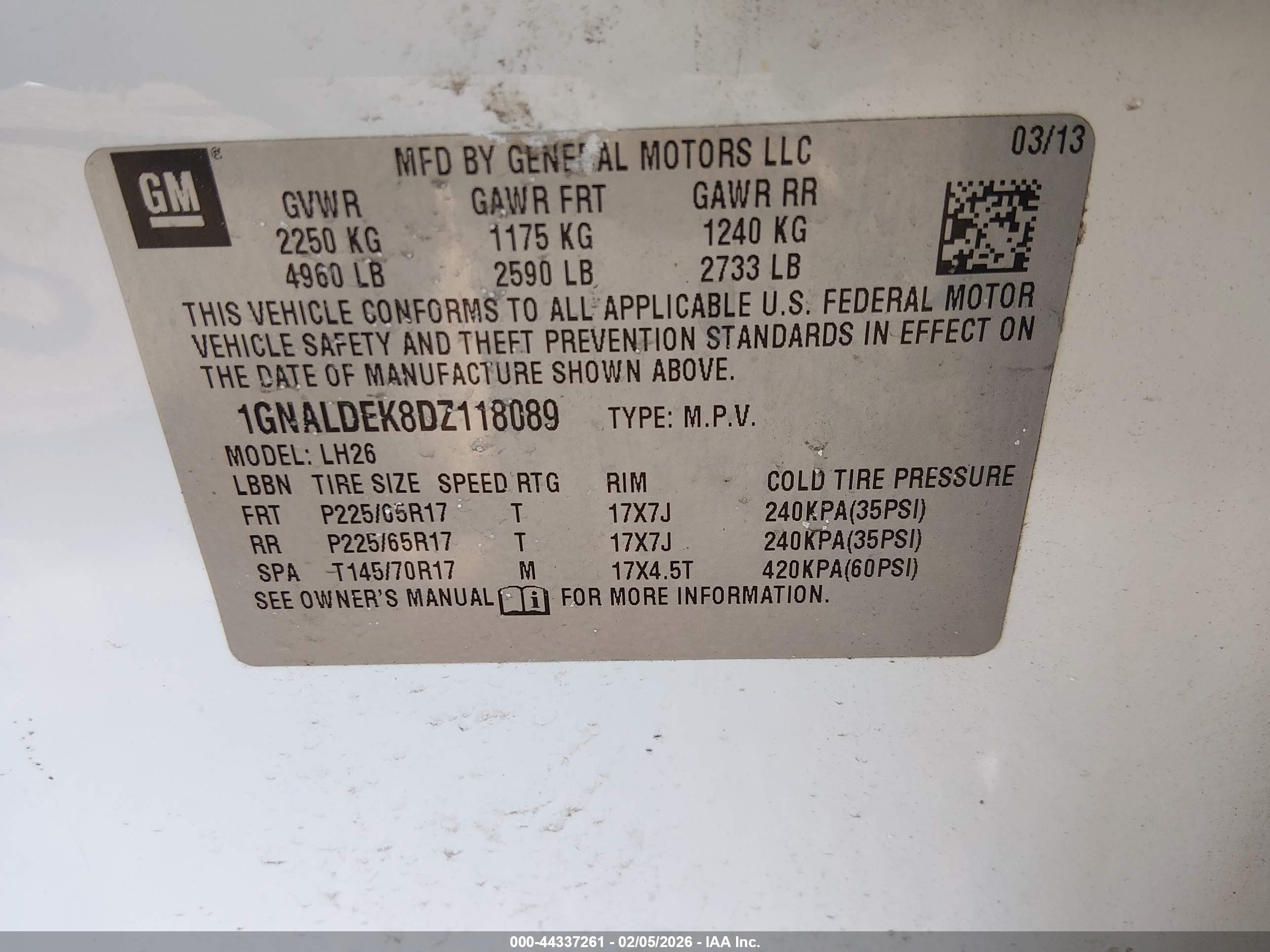 CHEVROLET EQUINOX image 9
